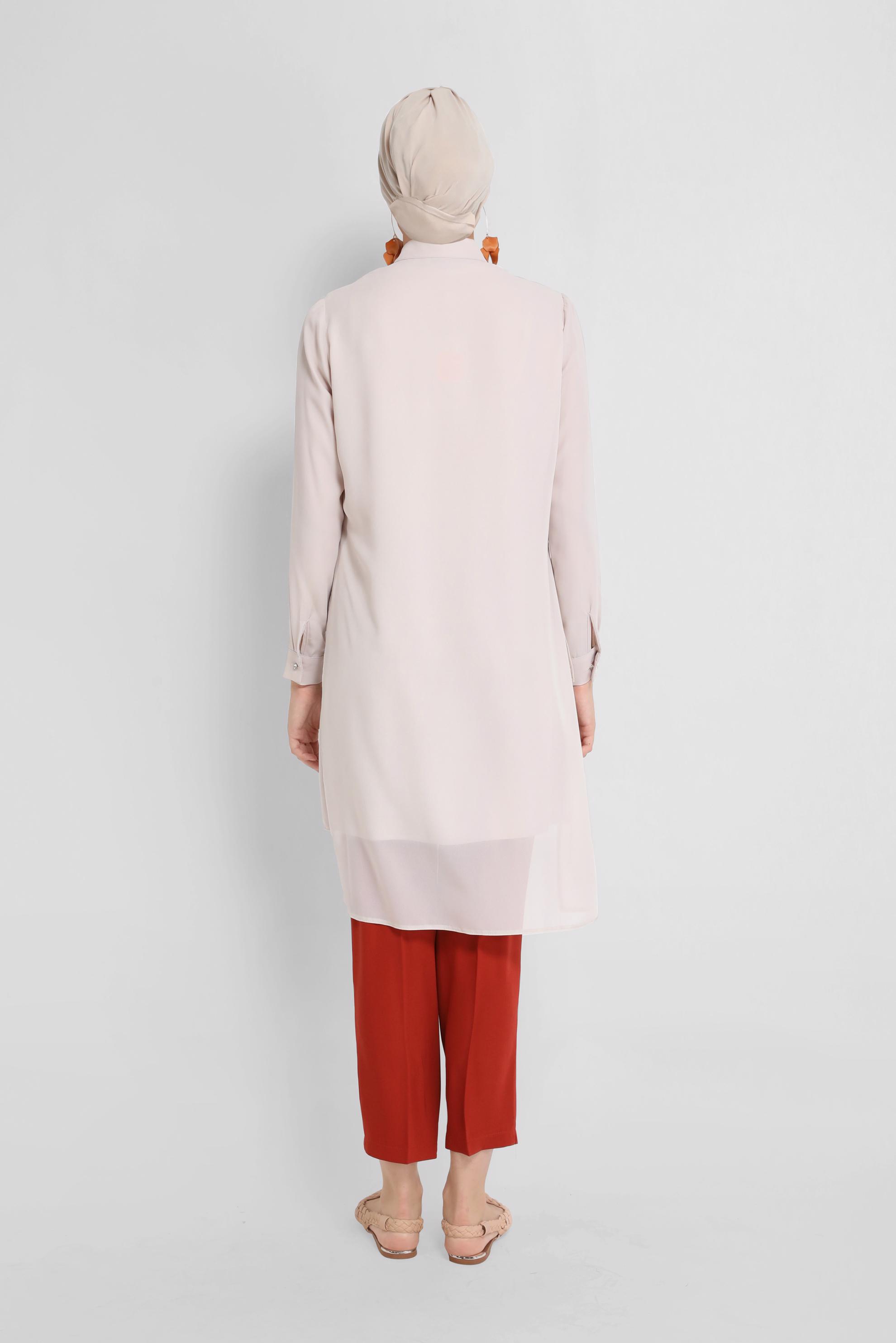 Tesettür giyim TURUNCU HAVUÇ PANTOLON 70229 