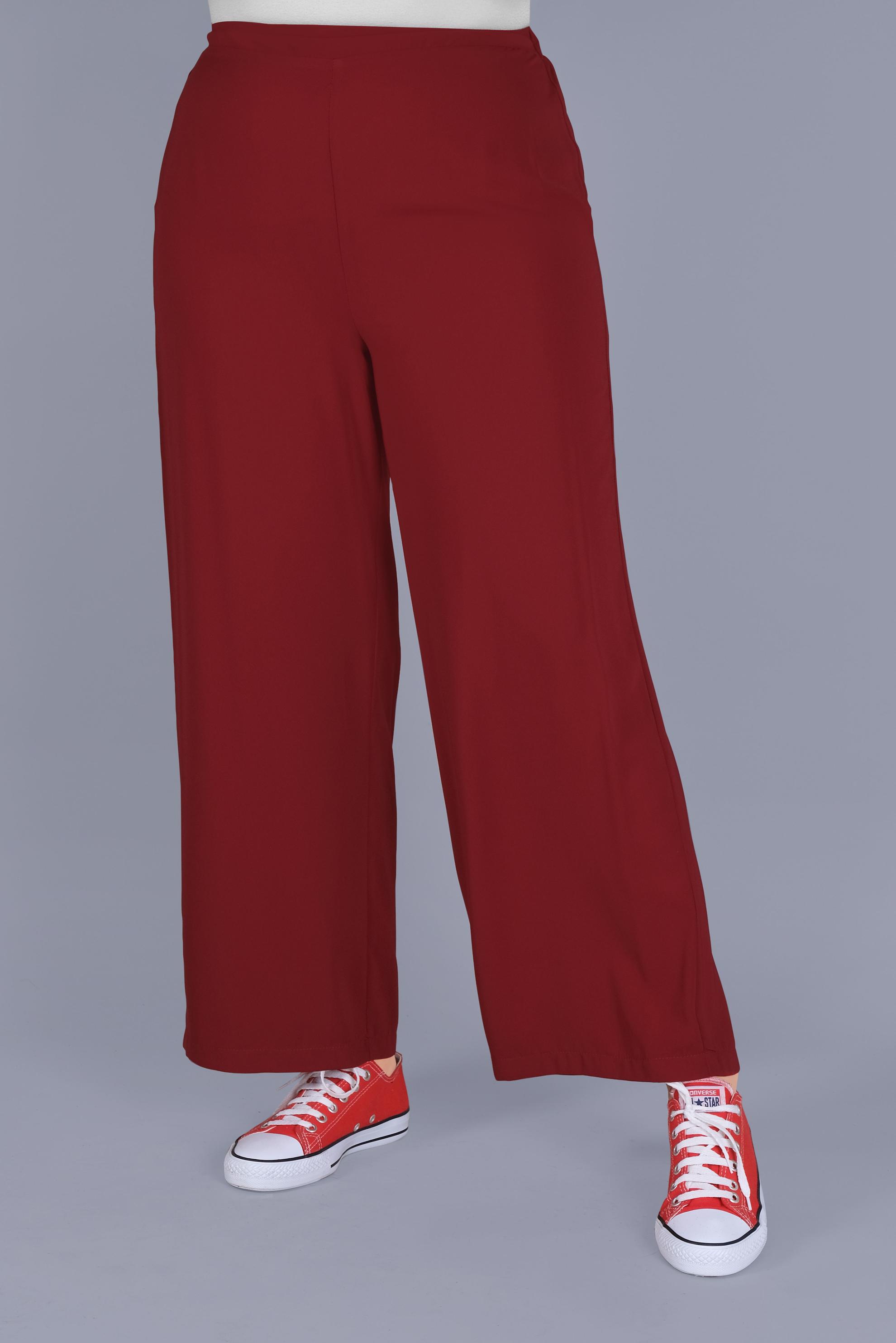 Vêtements hijab ROUGE BORDEAUX LES PANTALONS 70231 