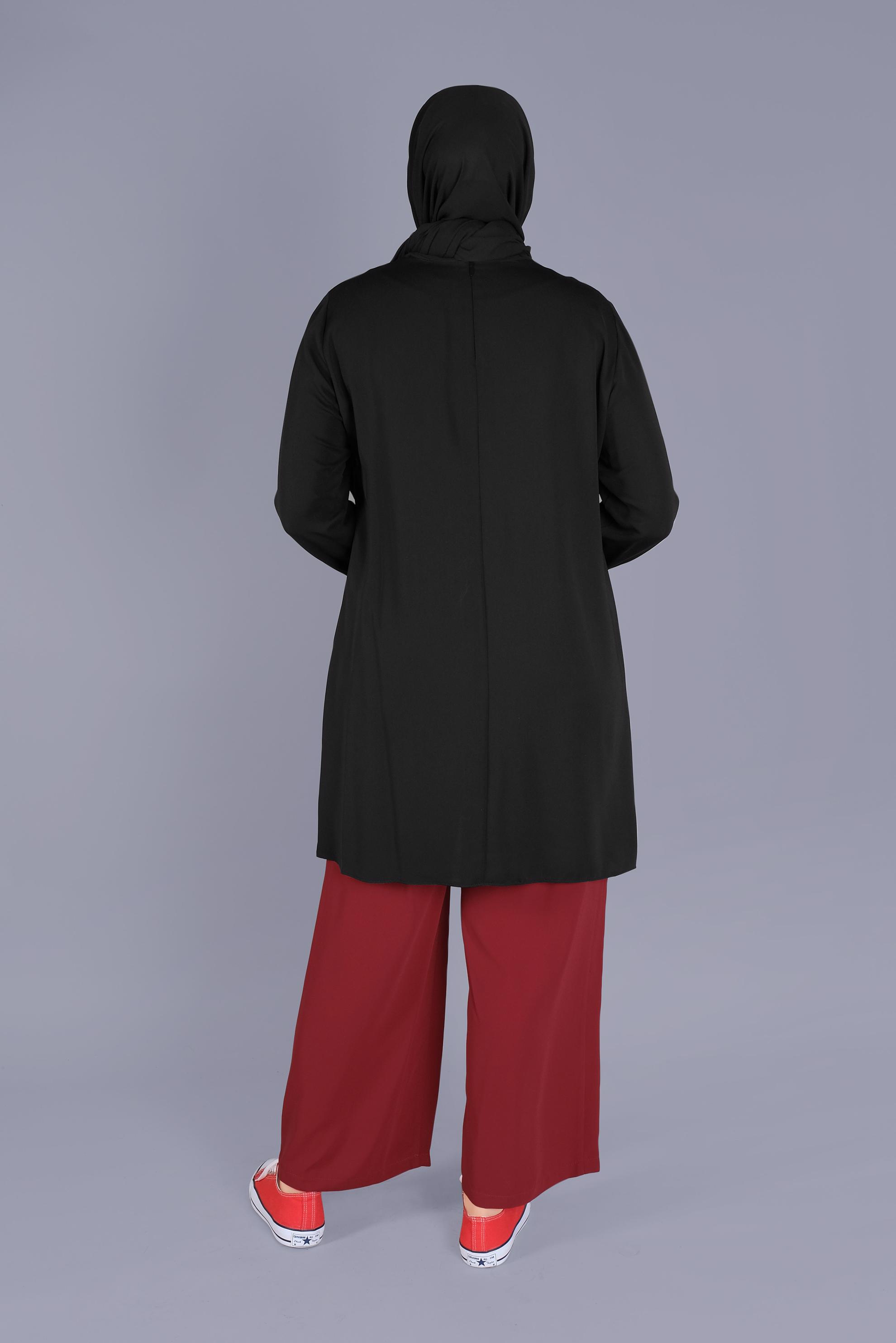Vêtements hijab ROUGE BORDEAUX LES PANTALONS 70231 