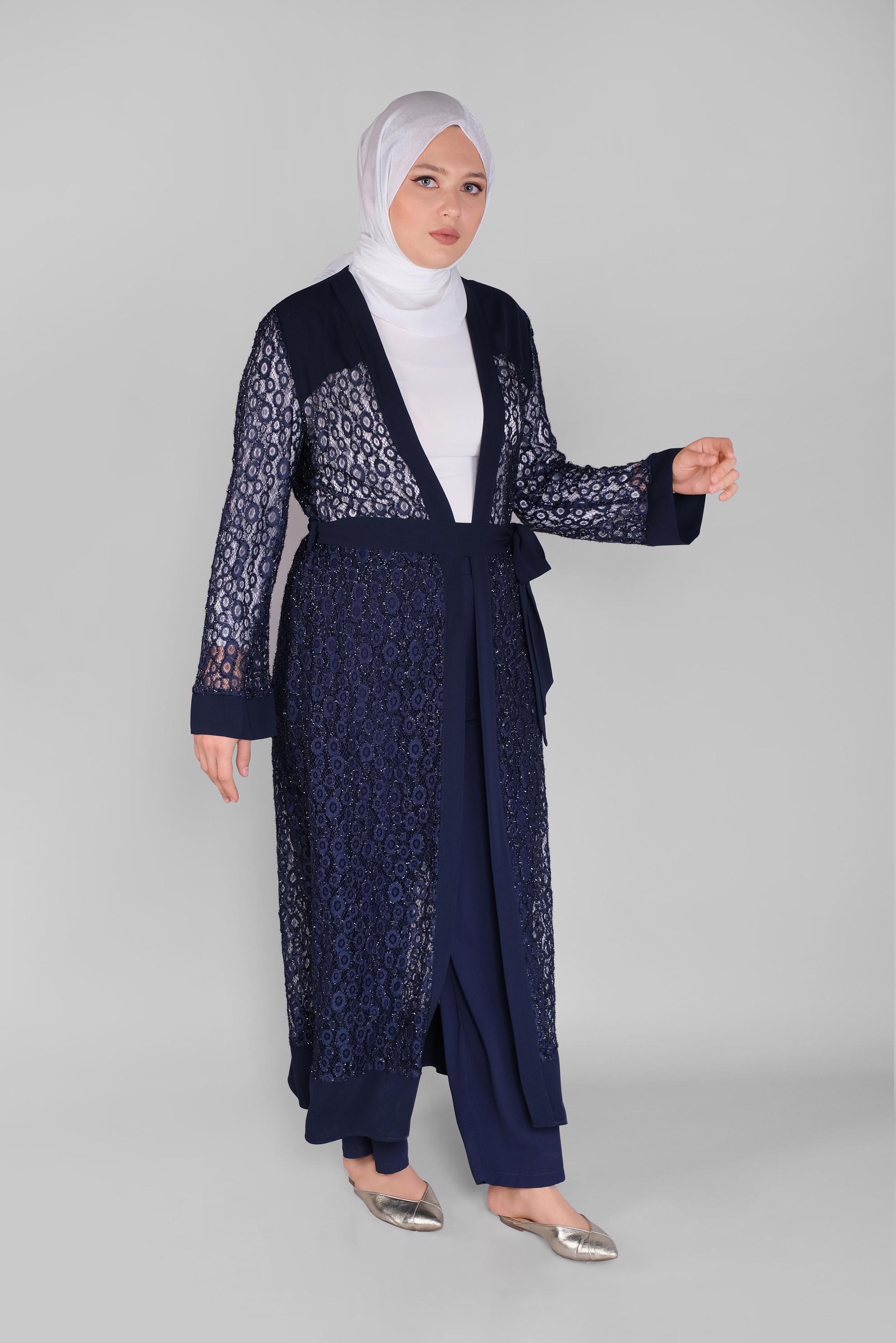 Tesettür giyim LACİVERT PANTOLON 70236 