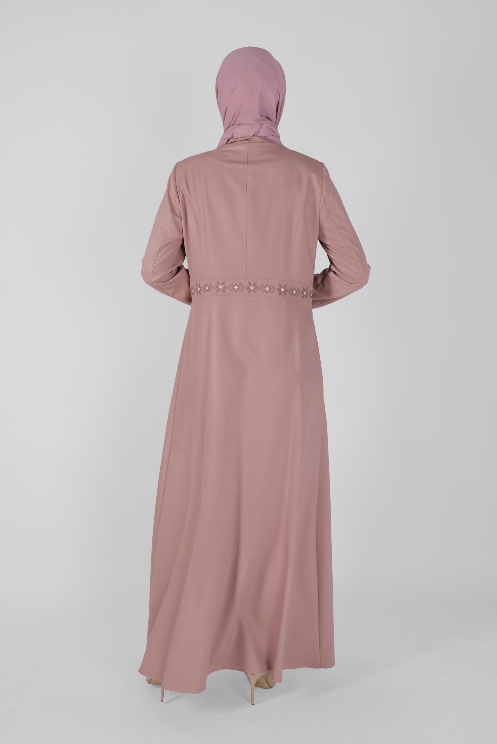 Vêtements hijab ROSE FINITION BRODÉE 10211