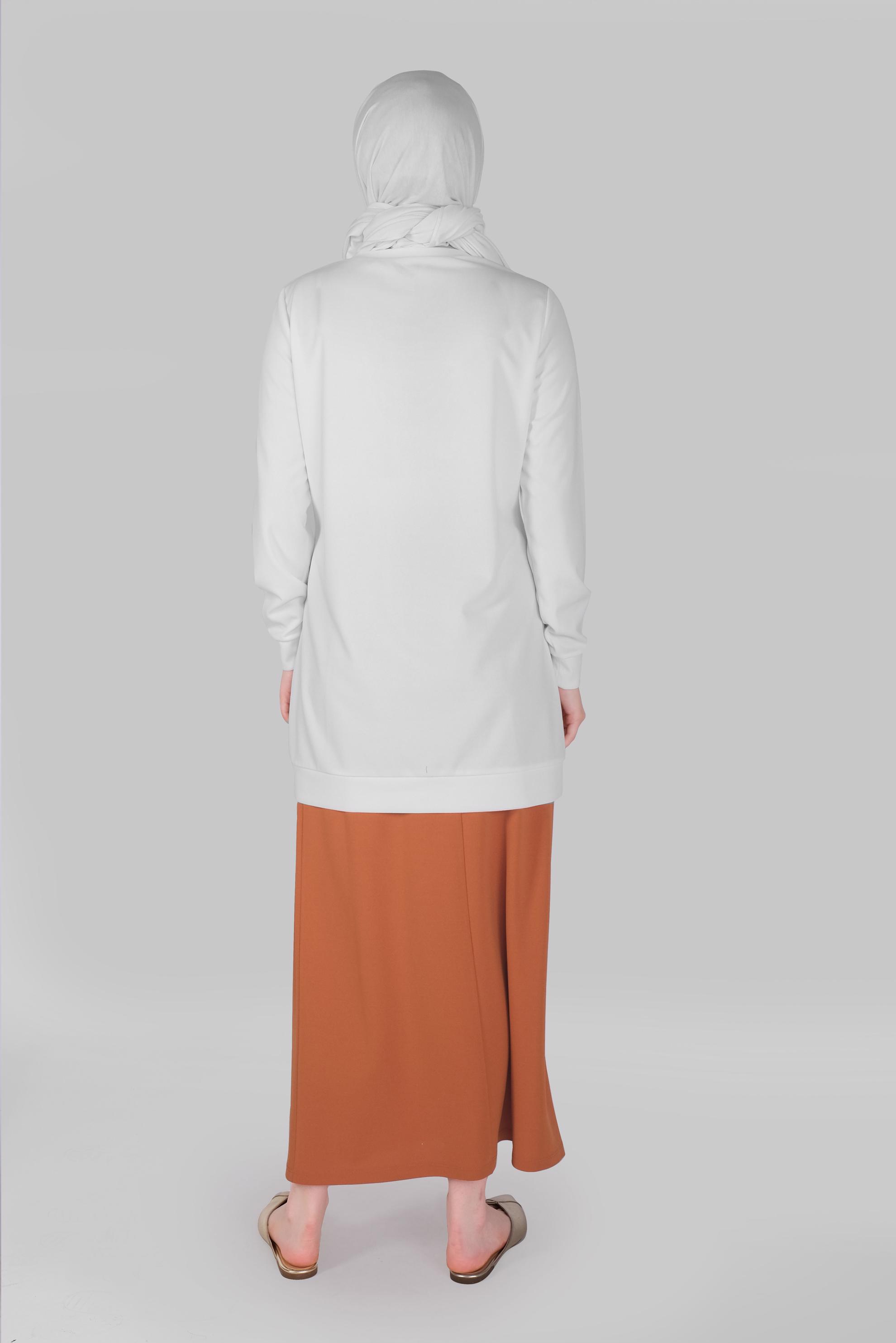 Hijab clothing BEIGE 2-PIECE SKIRTED SUIT 40794 