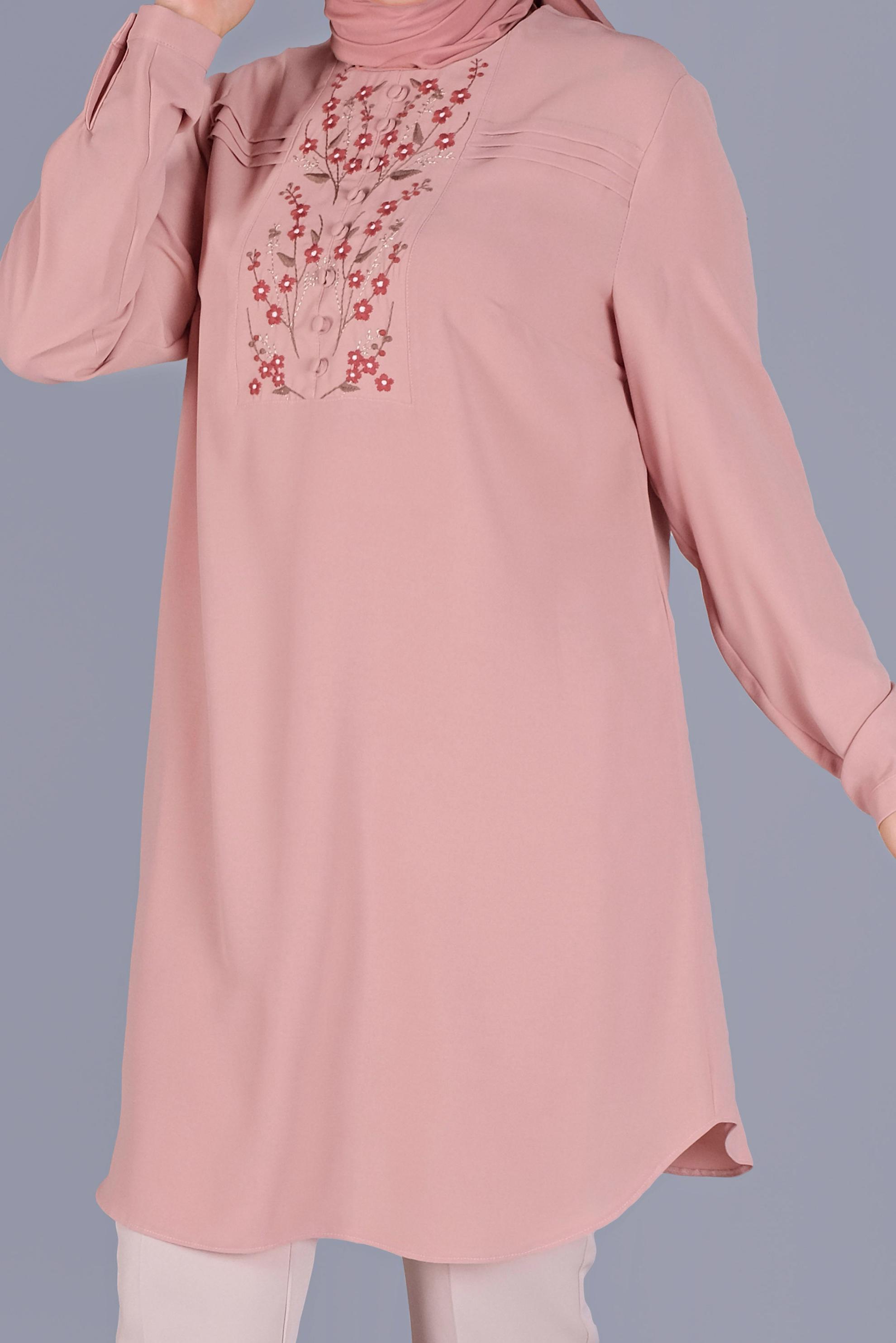 Hijab clothing POWDER 20044 44251 TUNİK 42/48