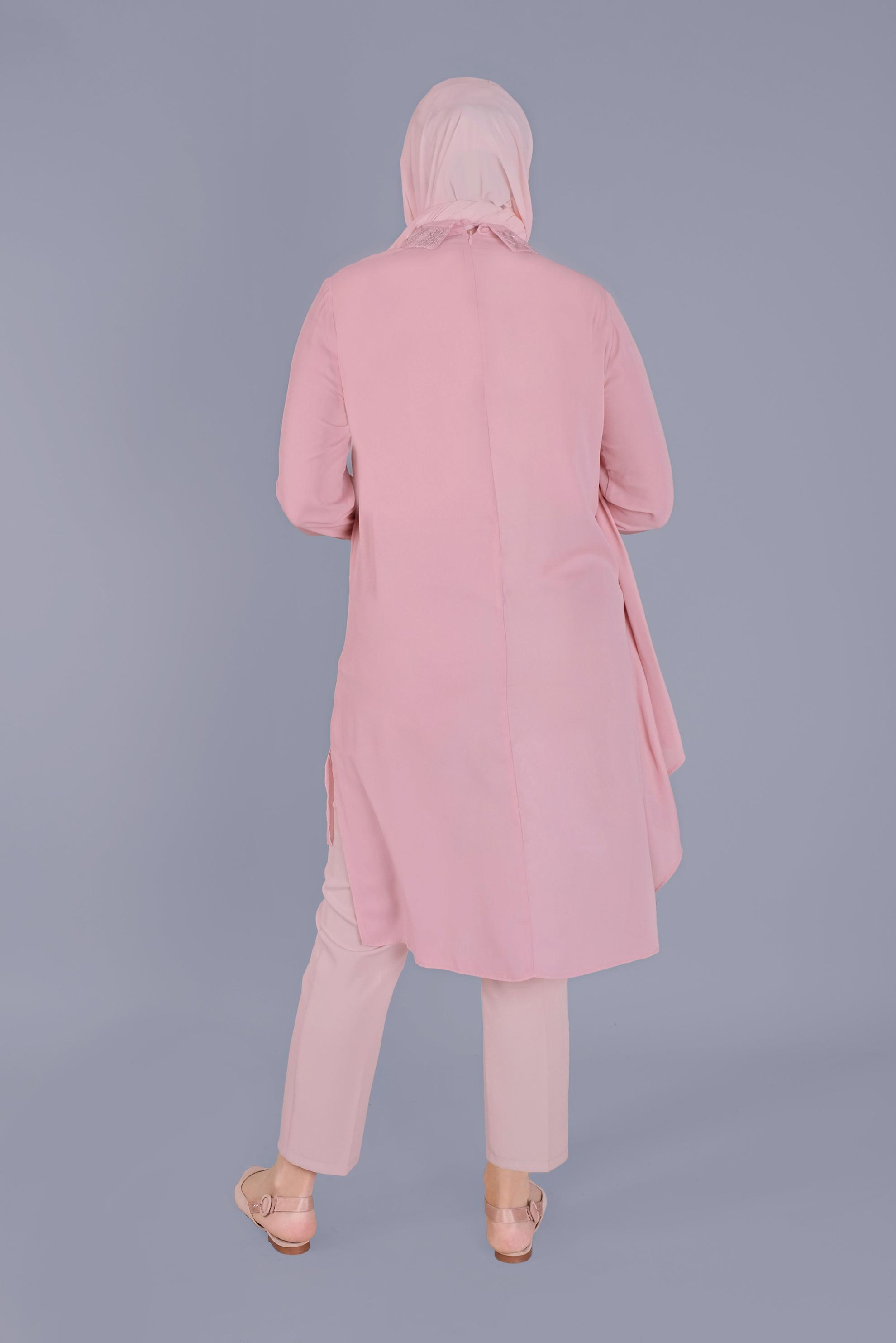 Hijab clothing POWDER 20054 ESİNTİ TUNİK 44/50 TEK42