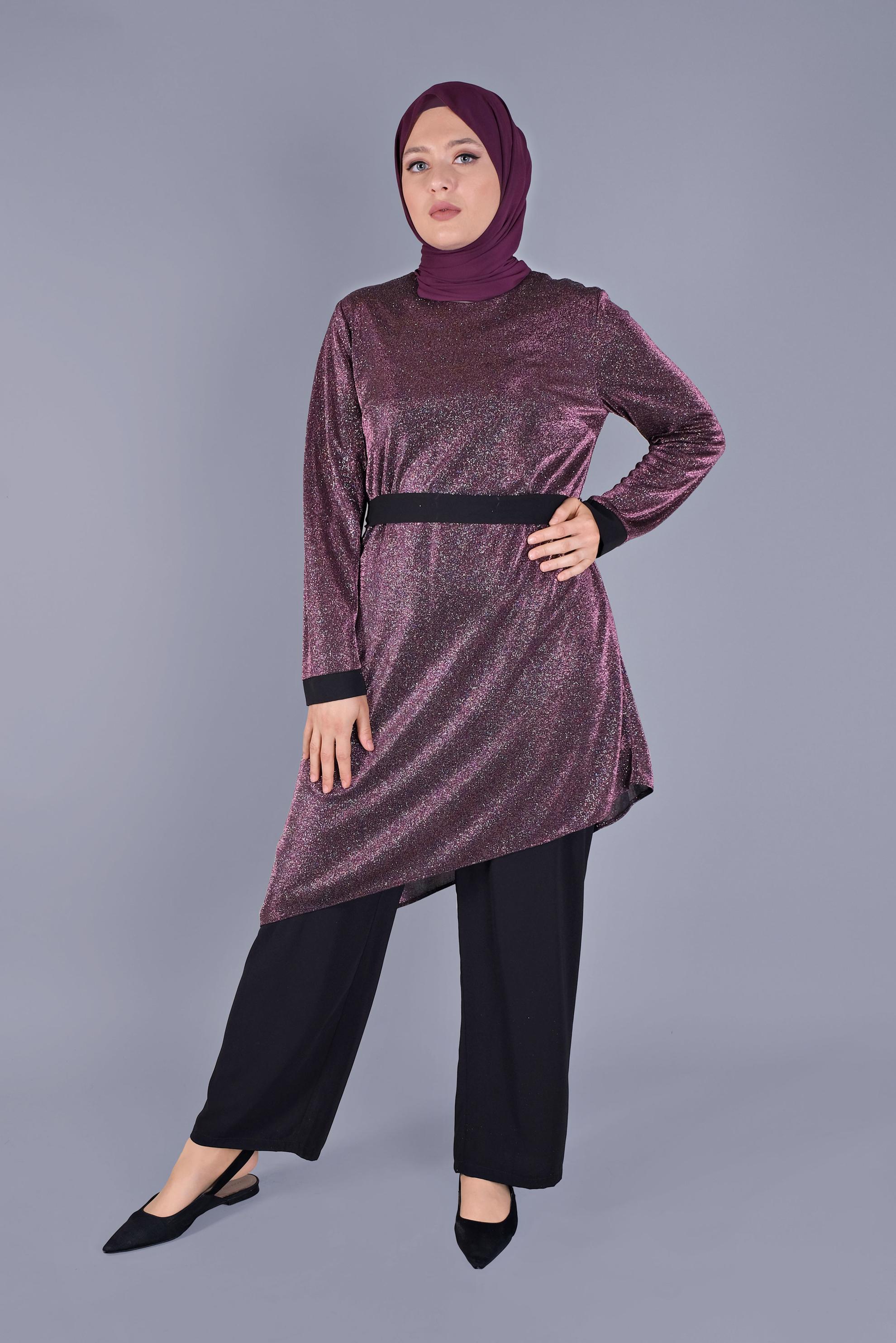Hijab clothing DAMSON ASYMMETRIC CUT TUNIC 40878 
