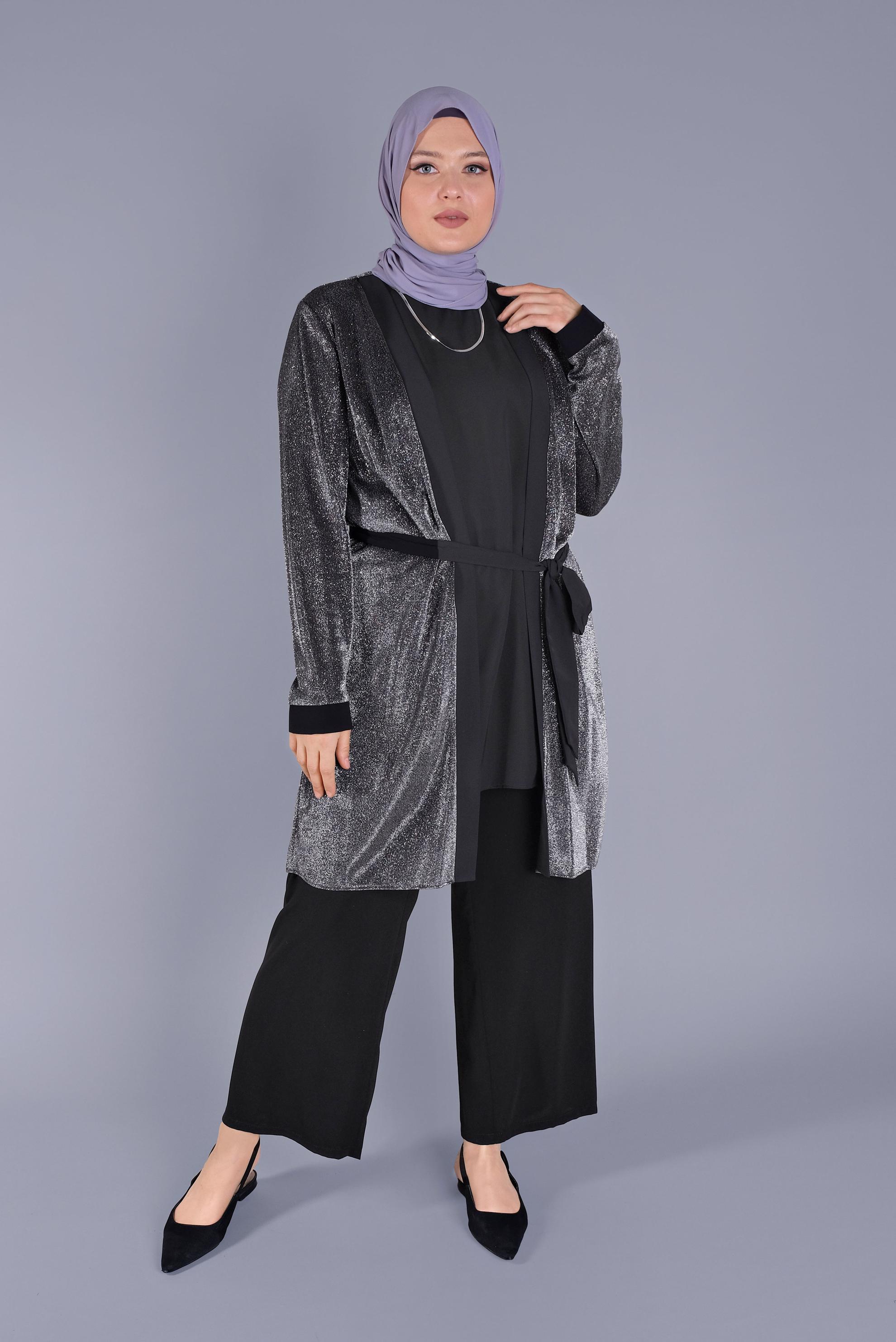 Hijab clothing GREY 40880 MULTİ 24462 TUNİK 40/48 TEK40