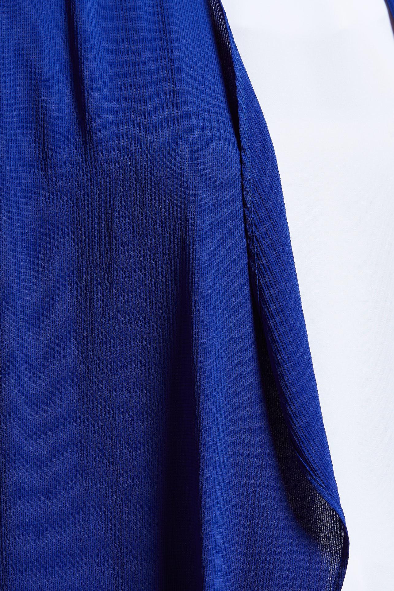 Tesettür giyim LACİVERT KISA KOLLU OMUZLARI DETAYLI YELEK 40850 