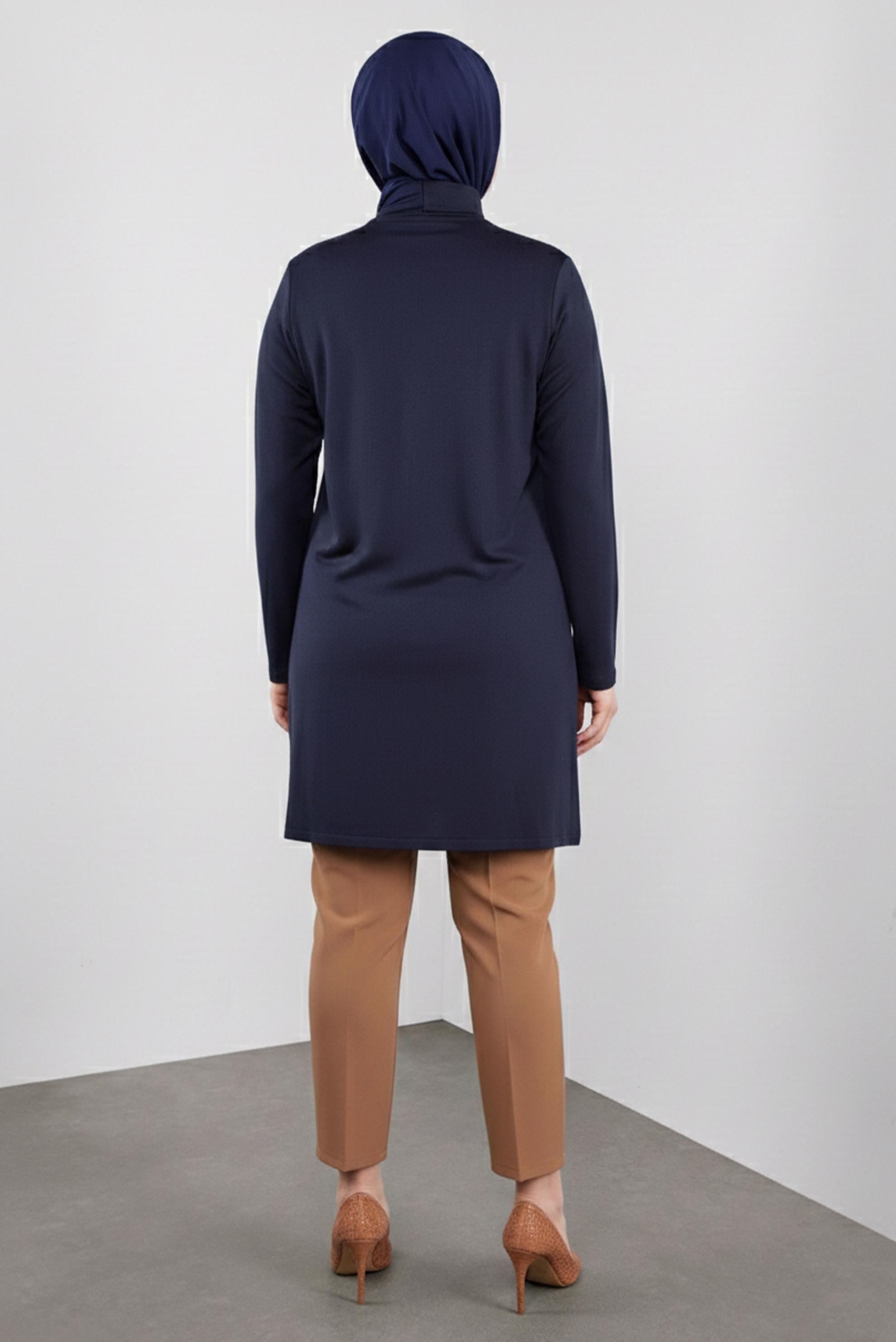 Tesettür giyim TABA ARA BEL PANTOLON 70129 