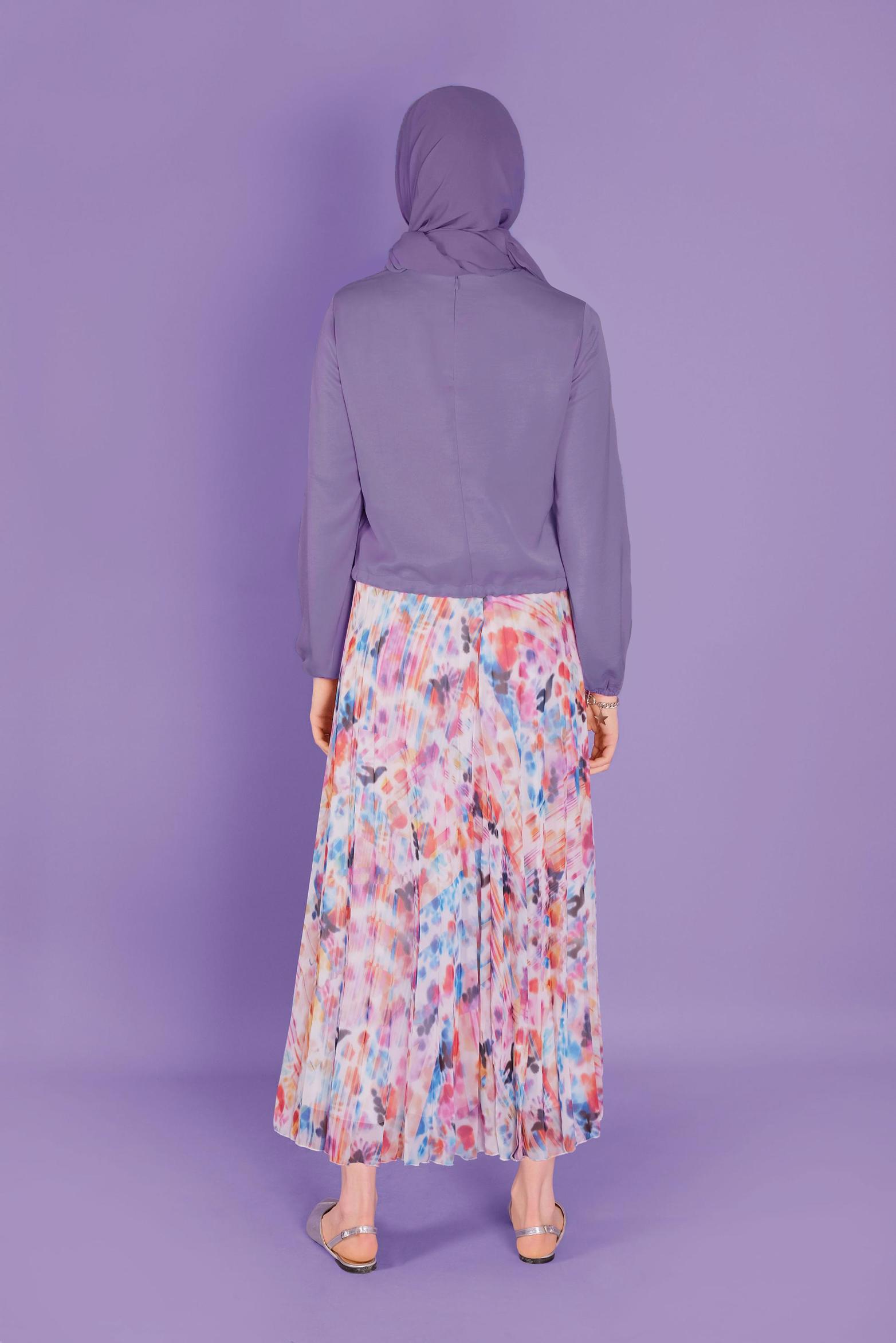 Tesettür giyim MOR 41532 NANO AEROBİN BLUZ 38/42