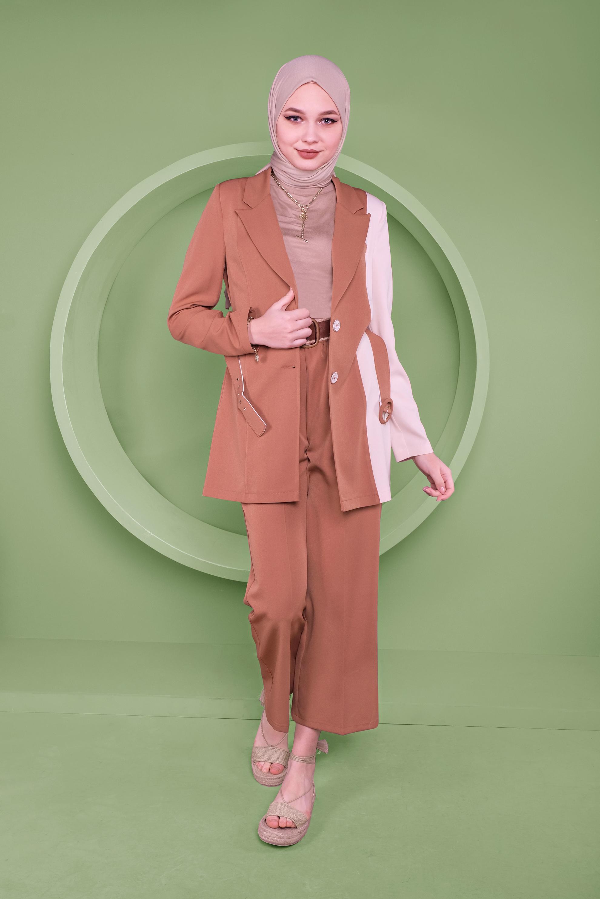 Vêtements hijab TABA VESTE CEINTURE 41469 