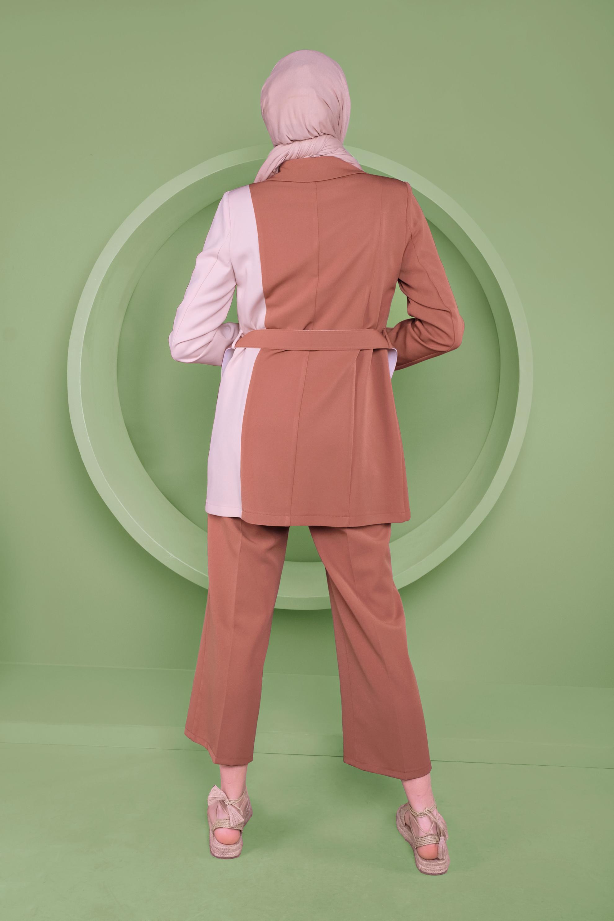 Vêtements hijab TABA VESTE CEINTURE 41469 