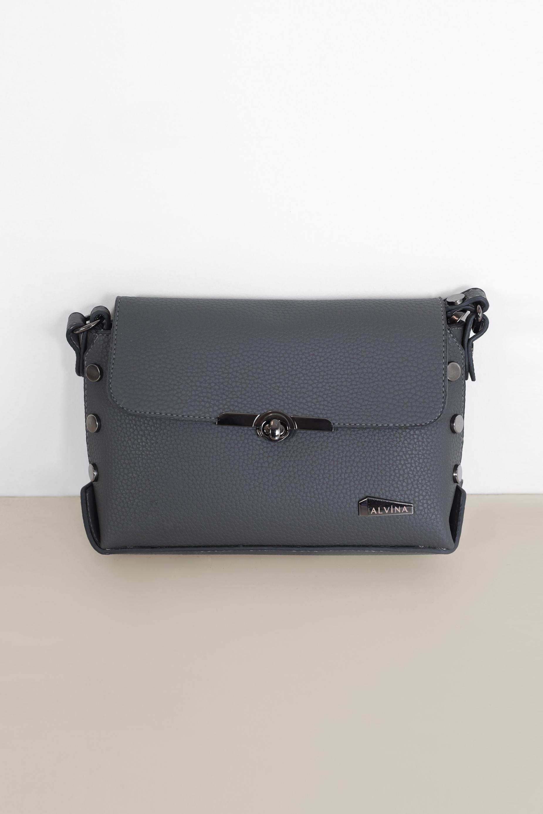 Tesettür giyim GRİ ALVİNA ÇANTA 1758 