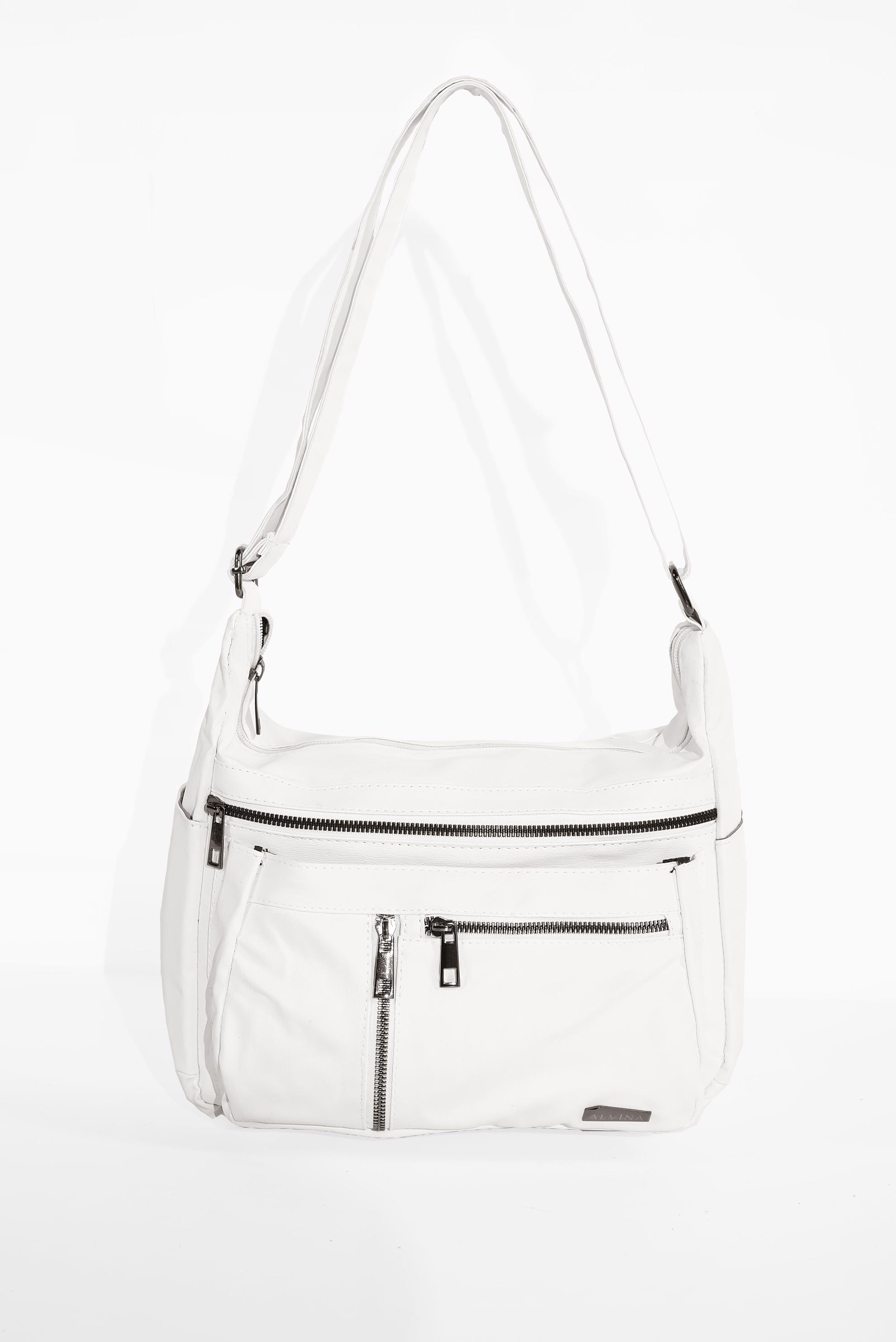 Tesettür giyim BEYAZ ALVİNA ÇANTA 1818 