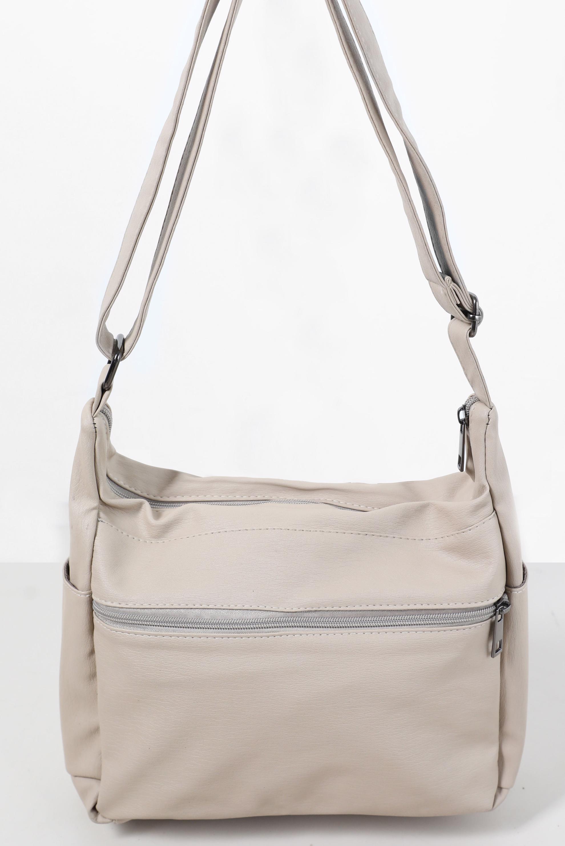 Tesettür giyim VİZON ALVİNA ÇANTA 1818 