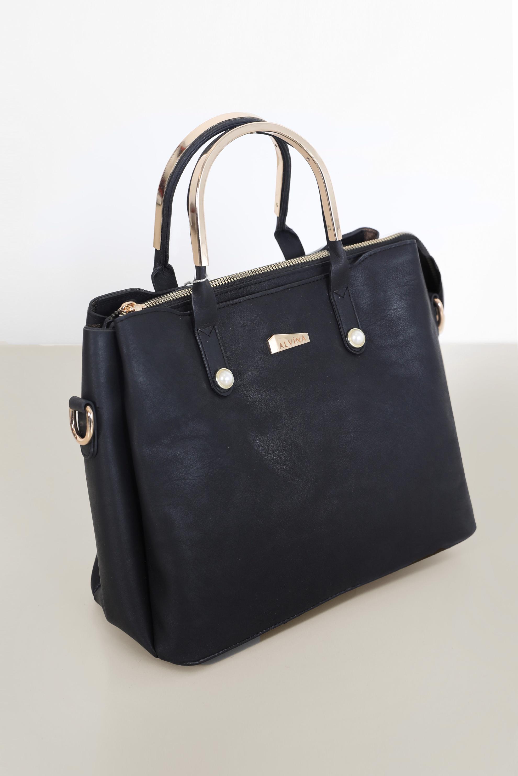 Tesettür giyim SİYAH ALVİNA ÇANTA 1857 