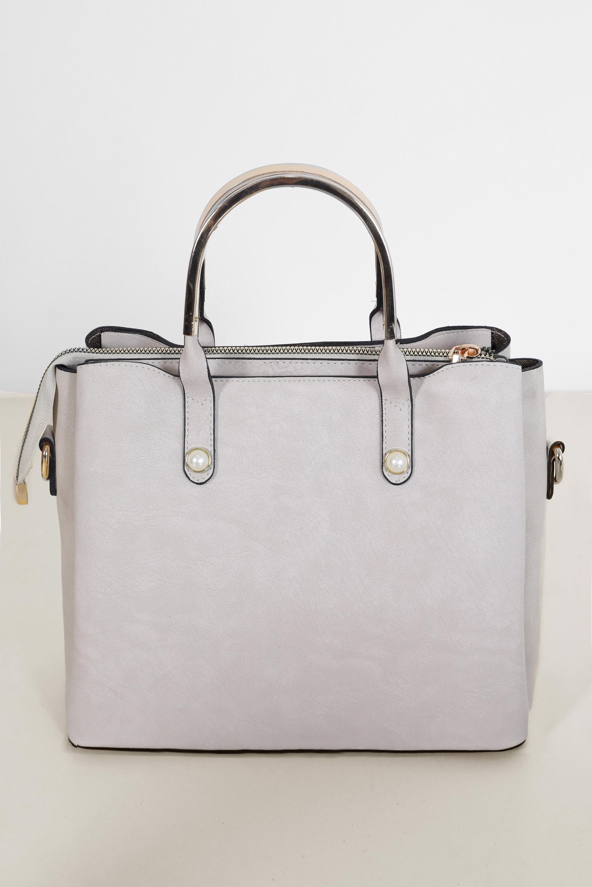 Tesettür giyim BEYAZ ALVİNA ÇANTA 1857 