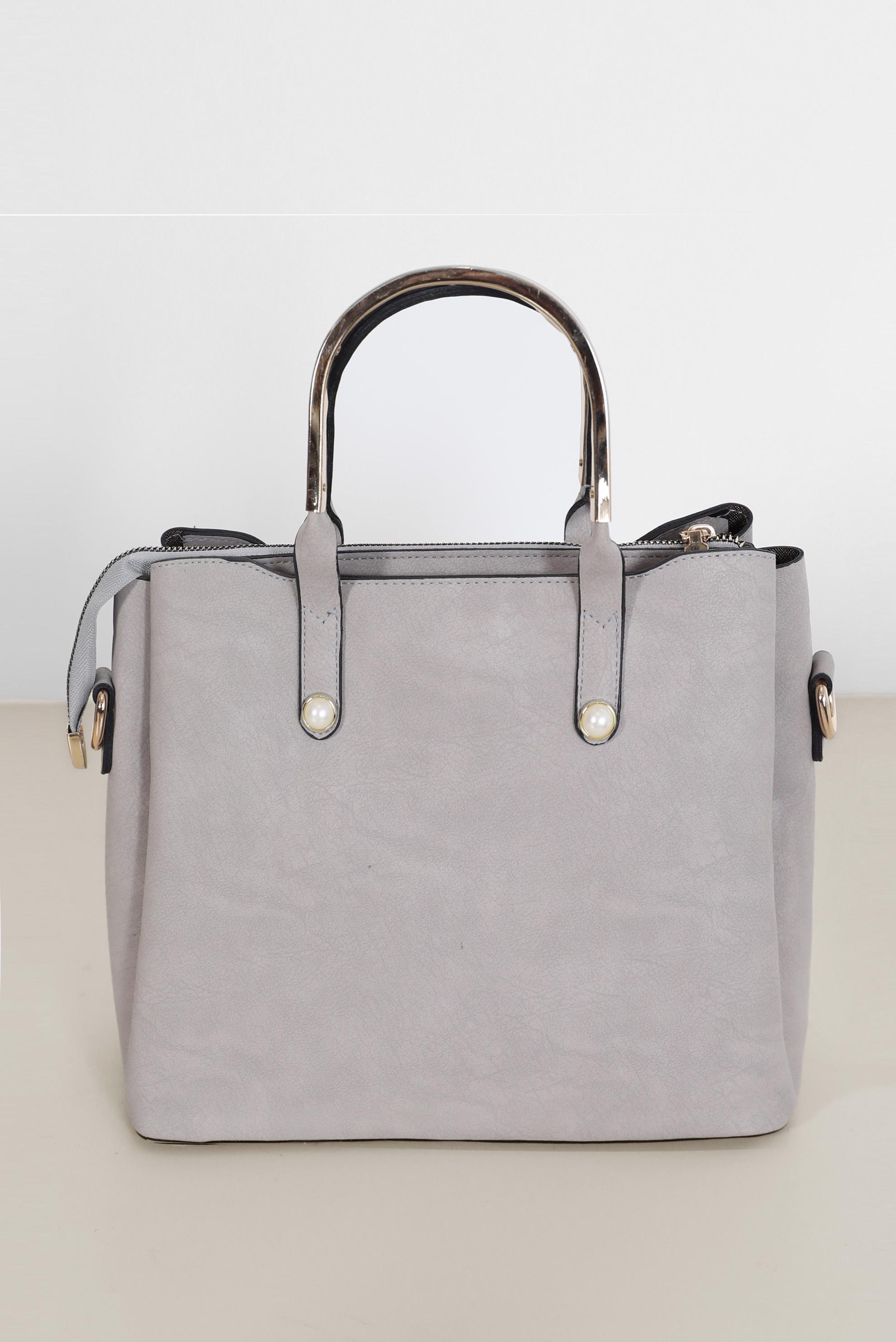 Hijab clothing GREY ALVİNA BAG 1857 