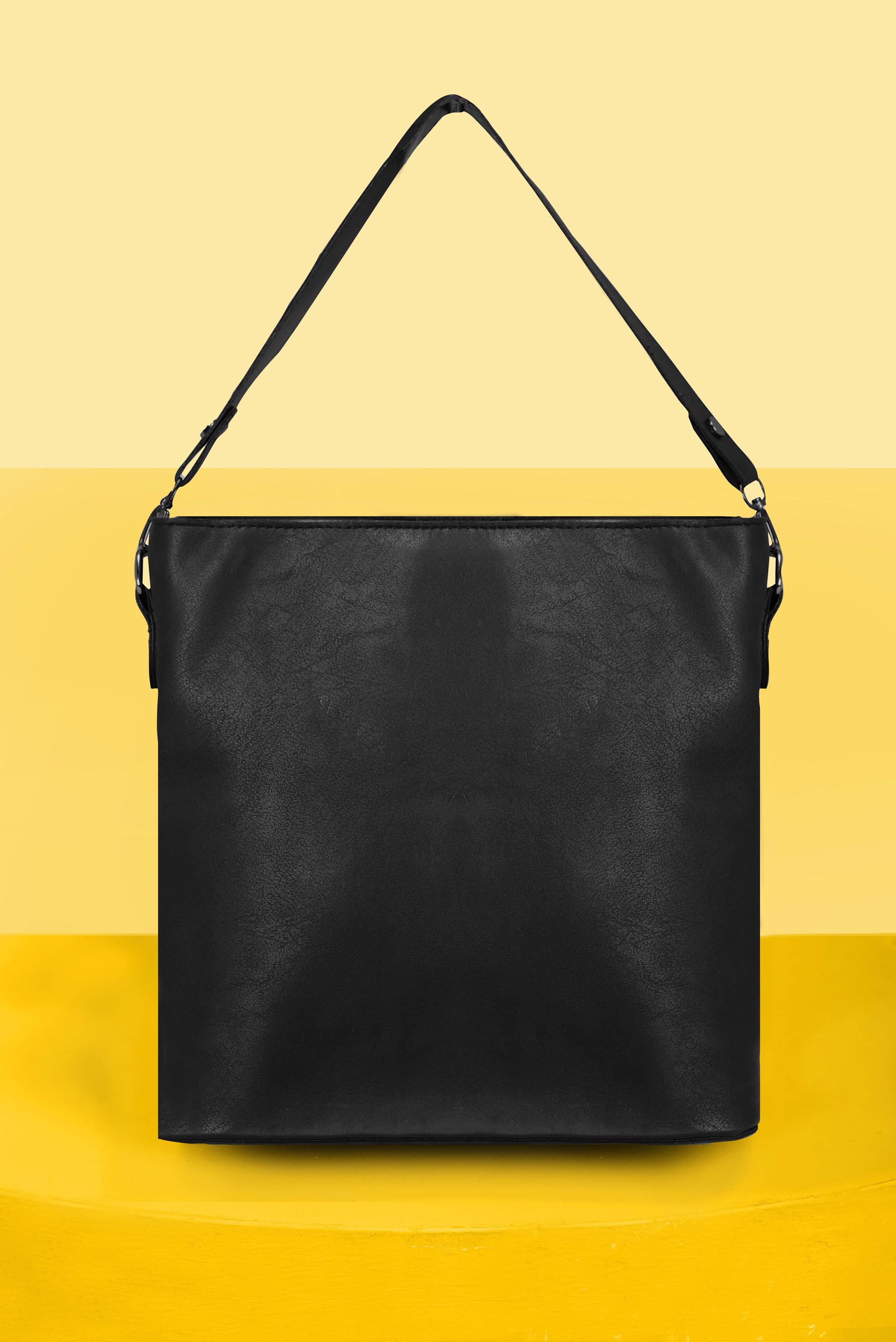 Tesettür giyim SİYAH ALVİNA DERİ ÇANTA 5012 