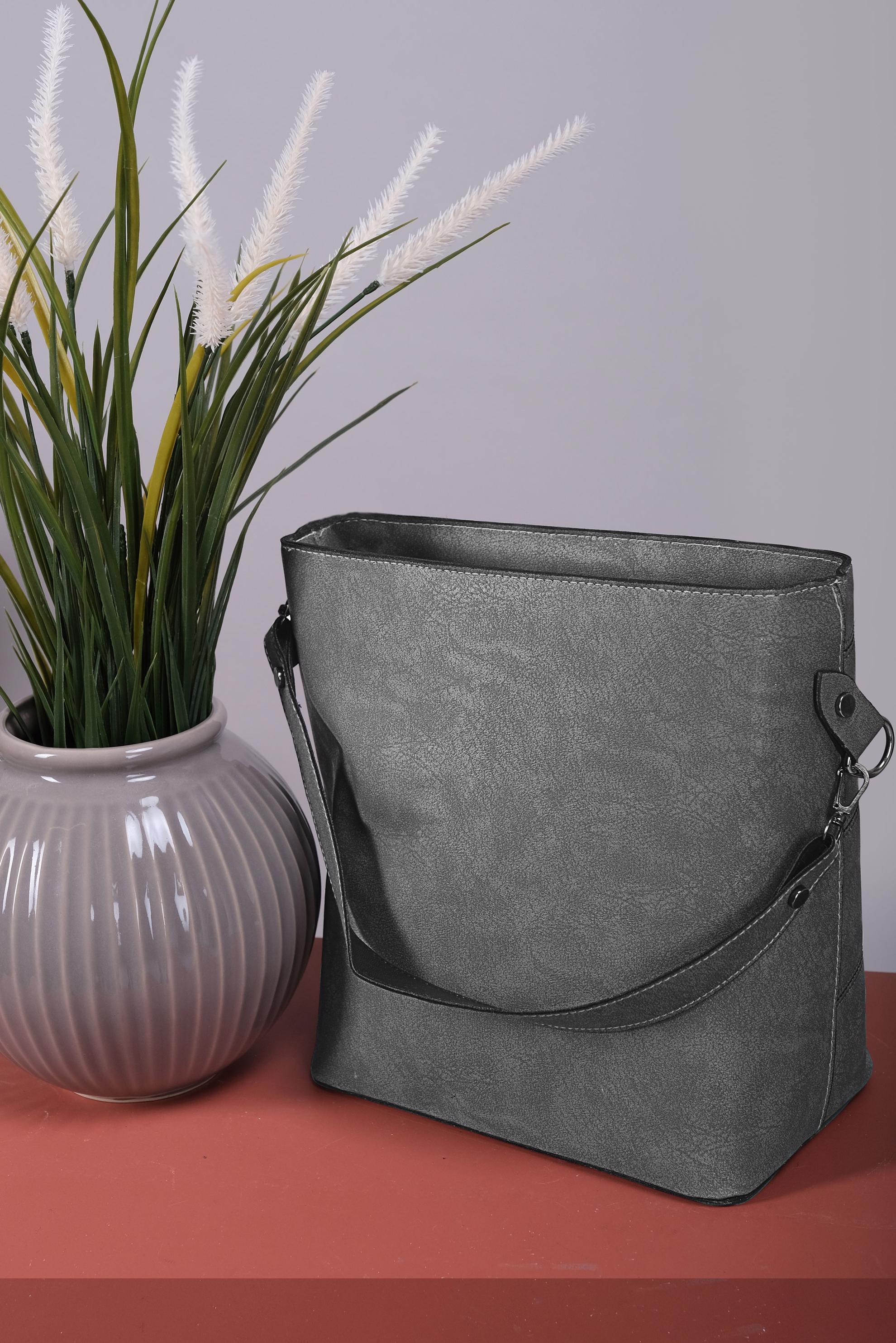 Tesettür giyim BEJ ALVİNA DERİ ÇANTA 5012 