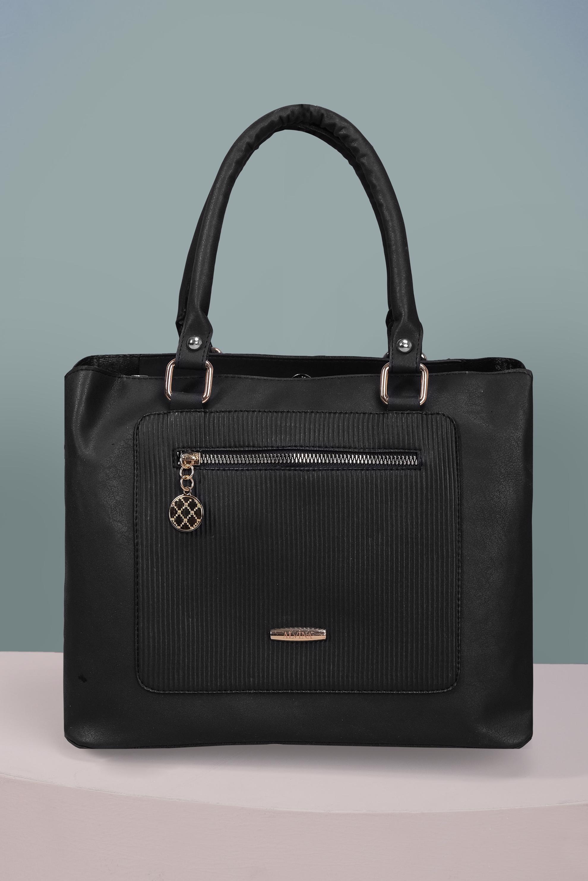 Tesettür giyim SİYAH ALVİNA CEP DETAYLI ÇANTA 5045 