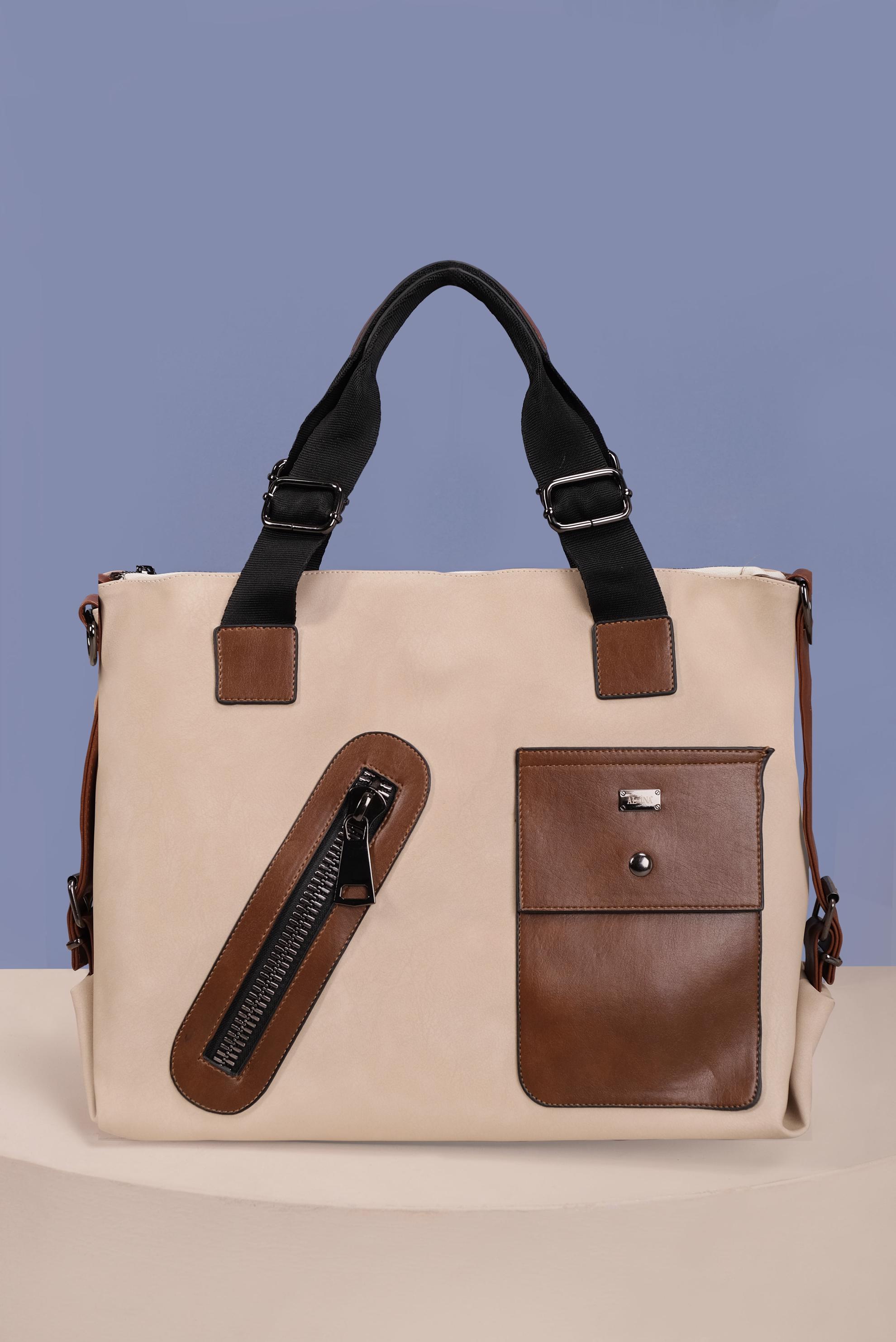 Hijab clothing MINK ALVİNA POCKET AND ZIPPER DETAIL BAG 5065 