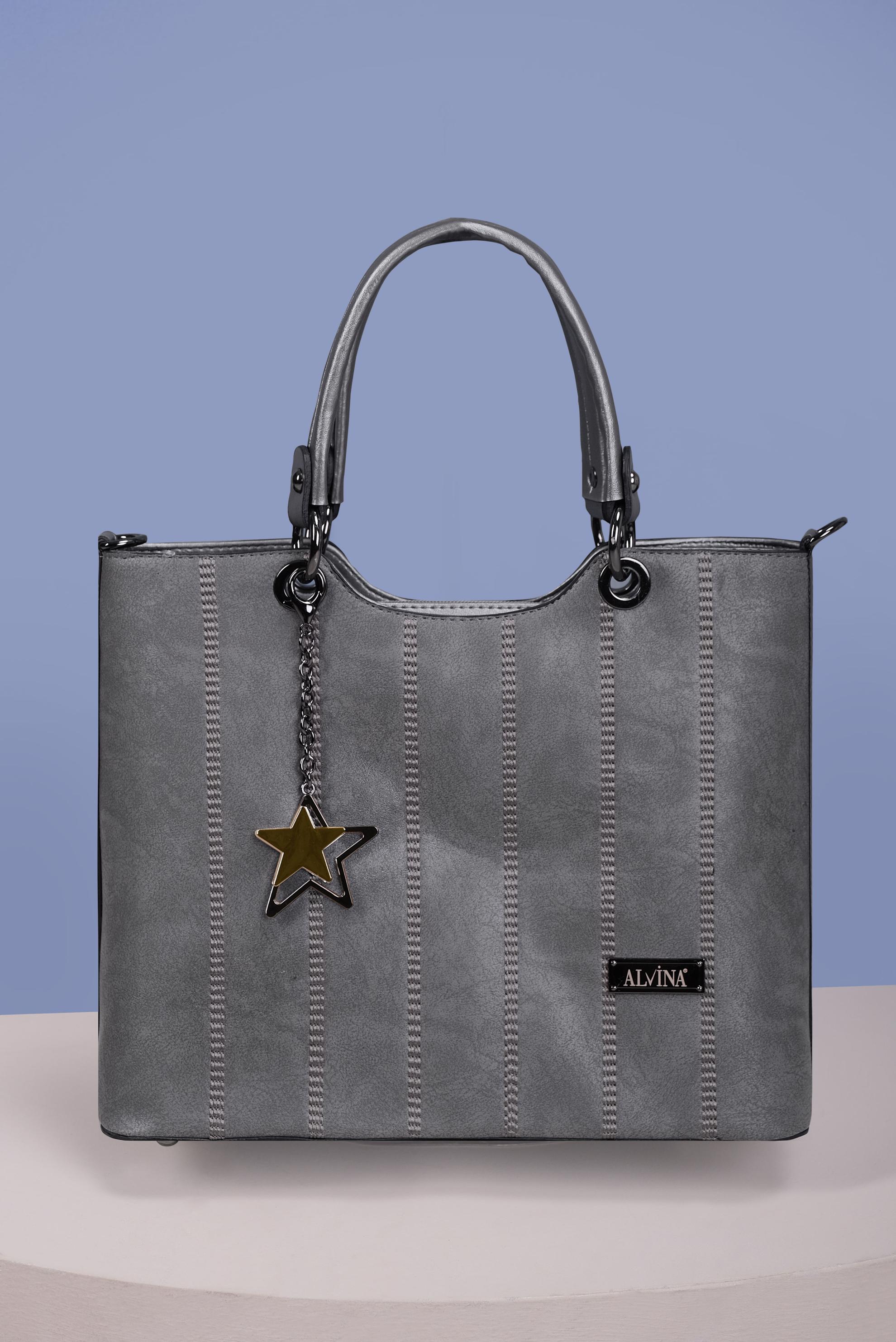 Tesettür giyim BEJ ALVİNA AKSESUAR DETAYLI ÇANTA 5068 