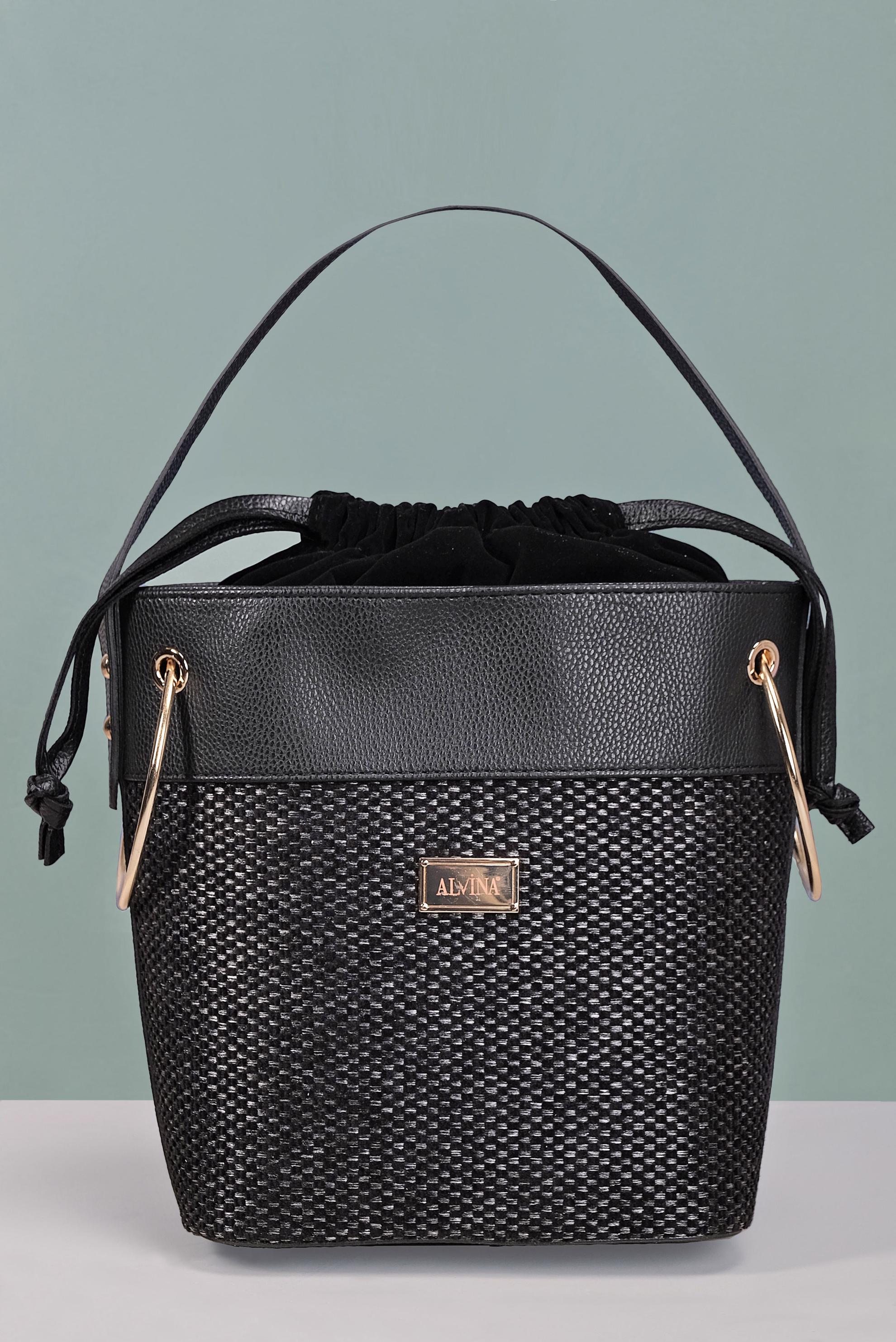 Tesettür giyim SİYAH ALVİNA ÇANTA 5075 