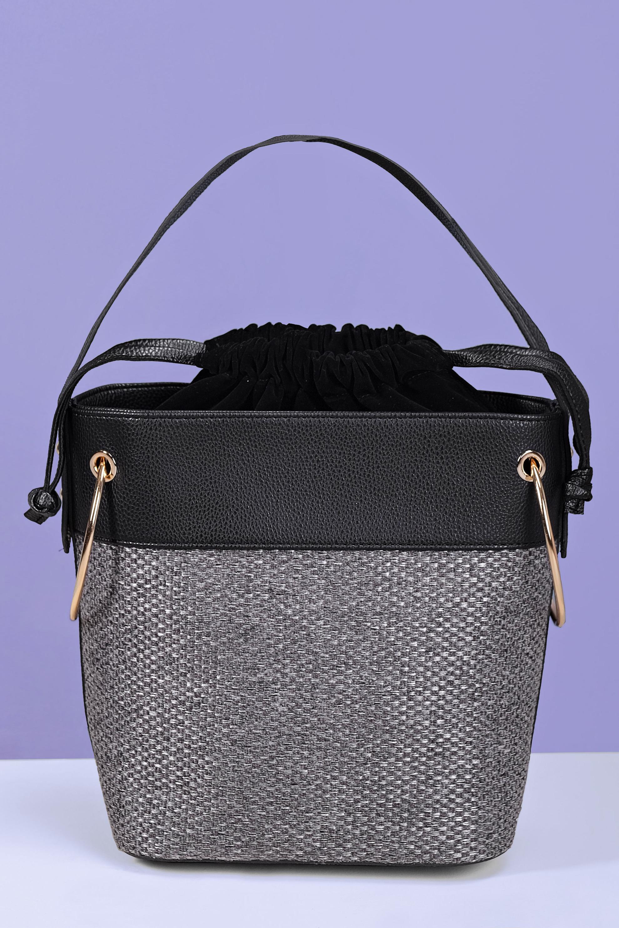 Tesettür giyim GRİ ALVİNA ÇANTA 5075 