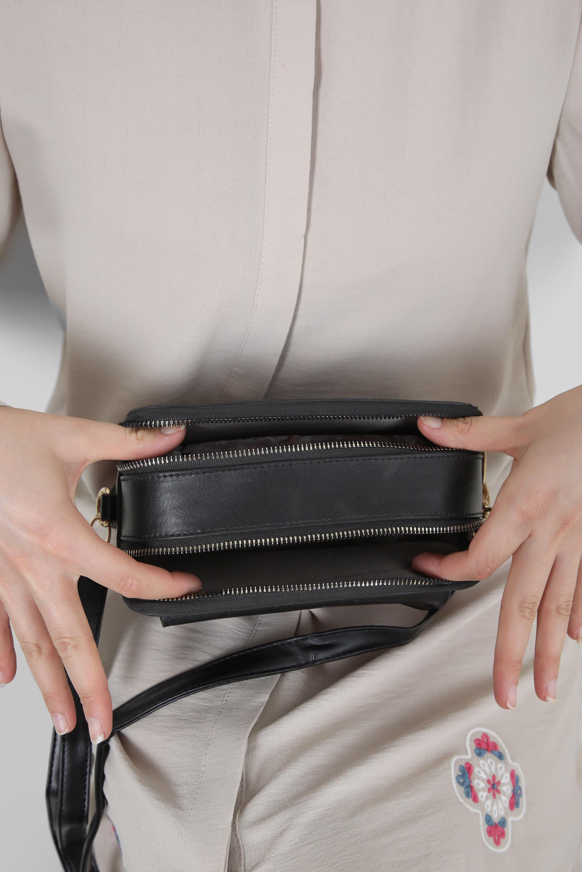 Tesettür giyim SİYAH ALVİNA ÇANTA 5090 