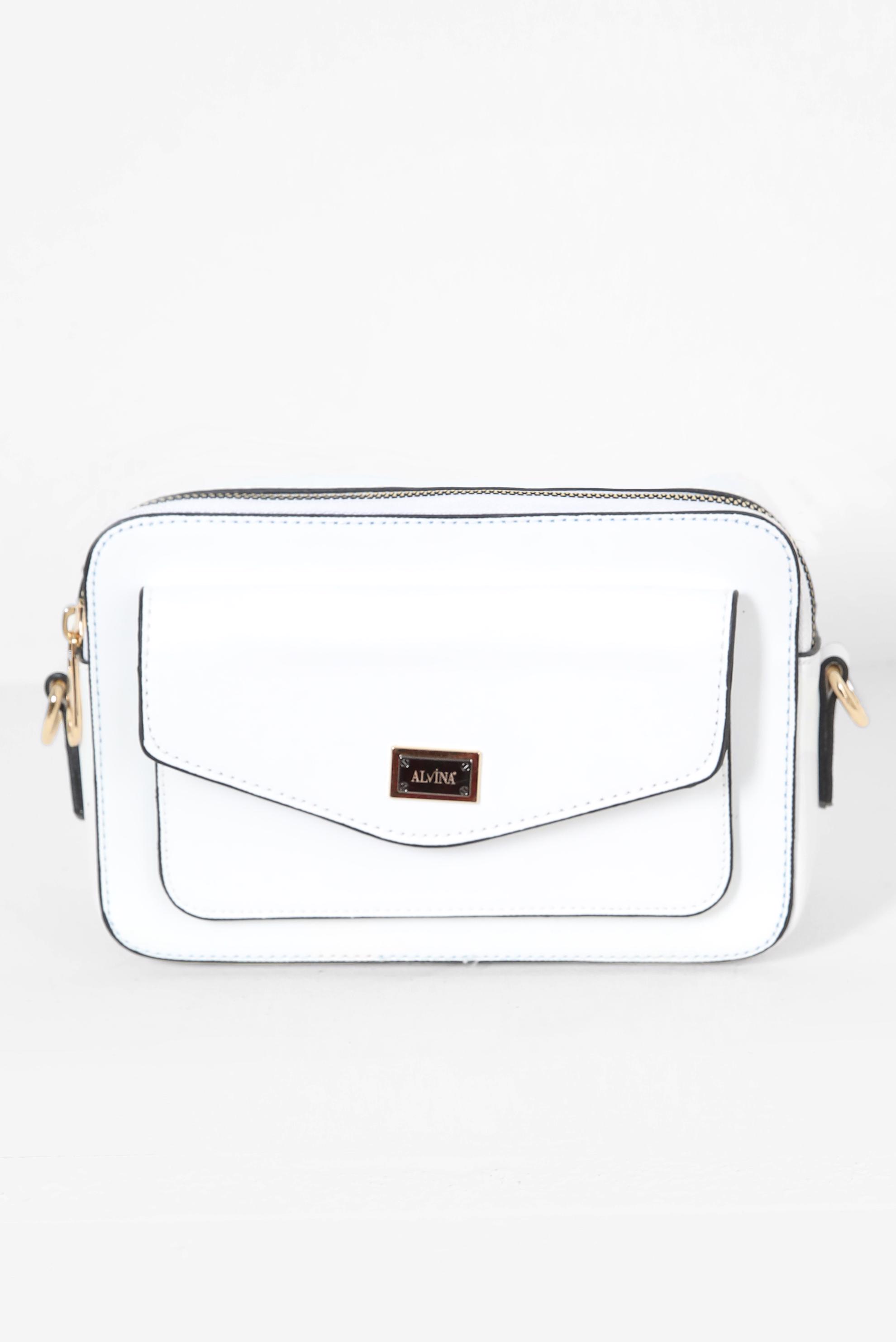 Tesettür giyim BEYAZ ALVİNA ÇANTA 5090 