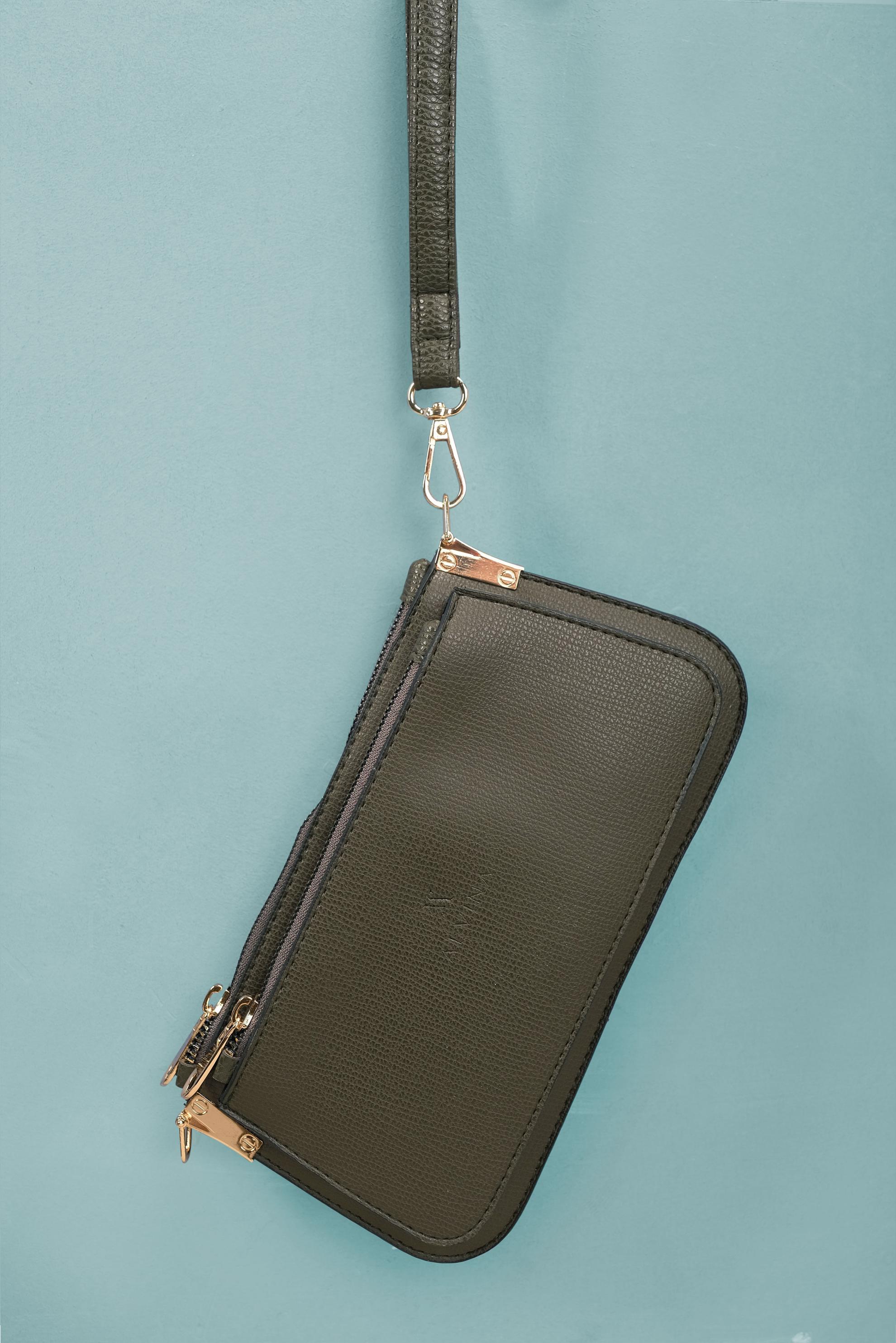 Tesettür giyim HAKİ ALVİNA ÇANTA 5098 