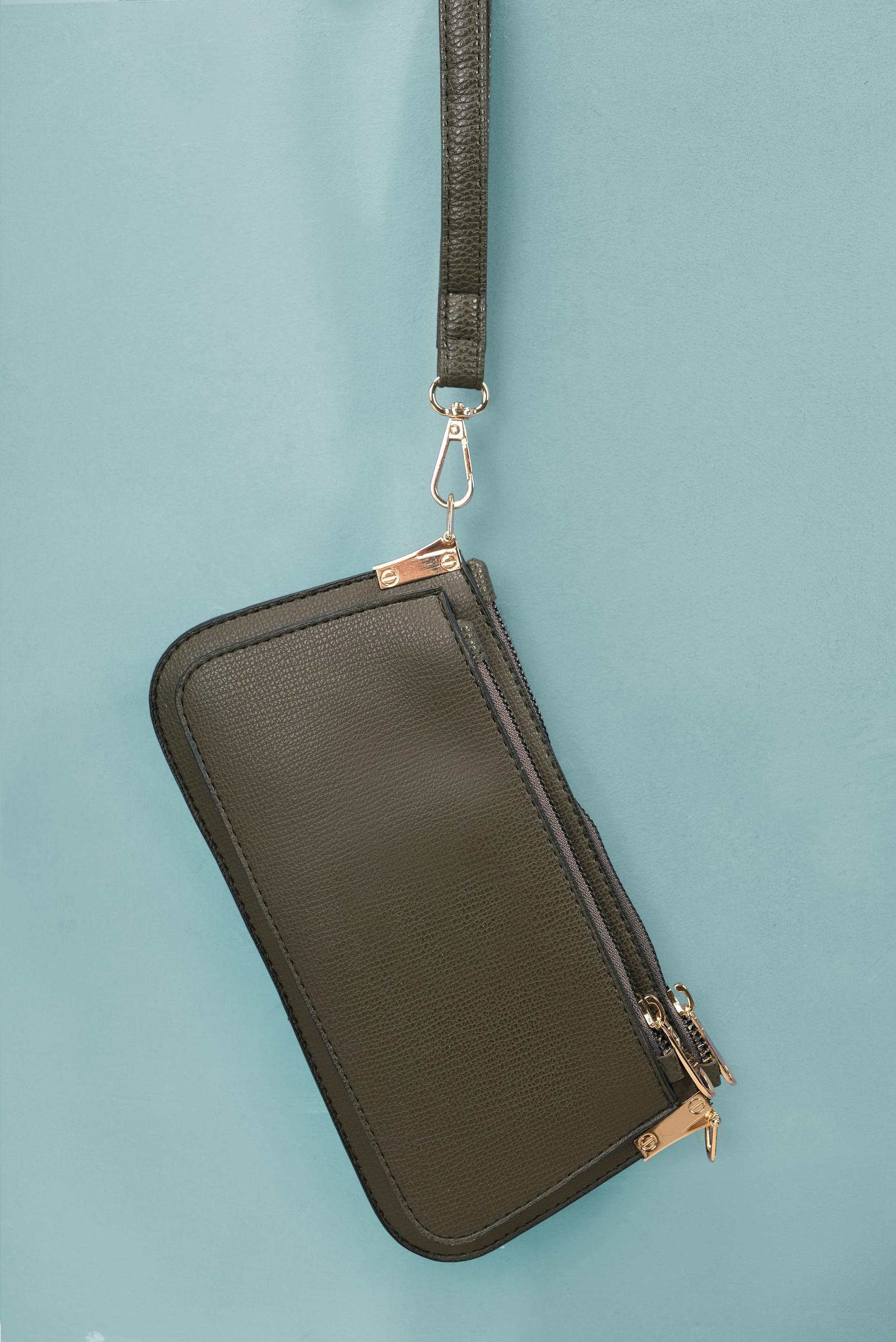 Tesettür giyim HAKİ ALVİNA ÇANTA 5098 