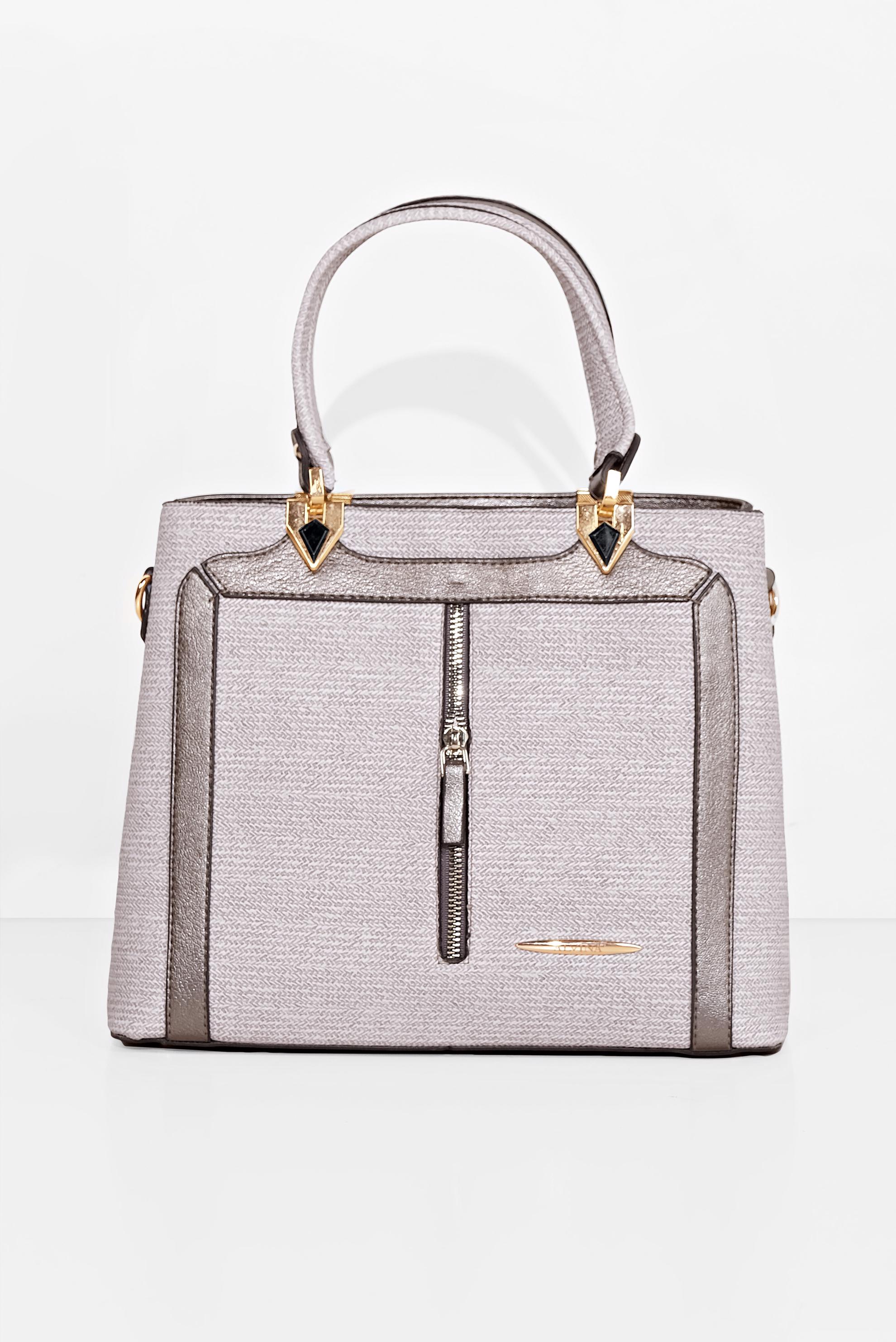 Tesettür giyim BEJ ALVİNA ÇANTA 8084 