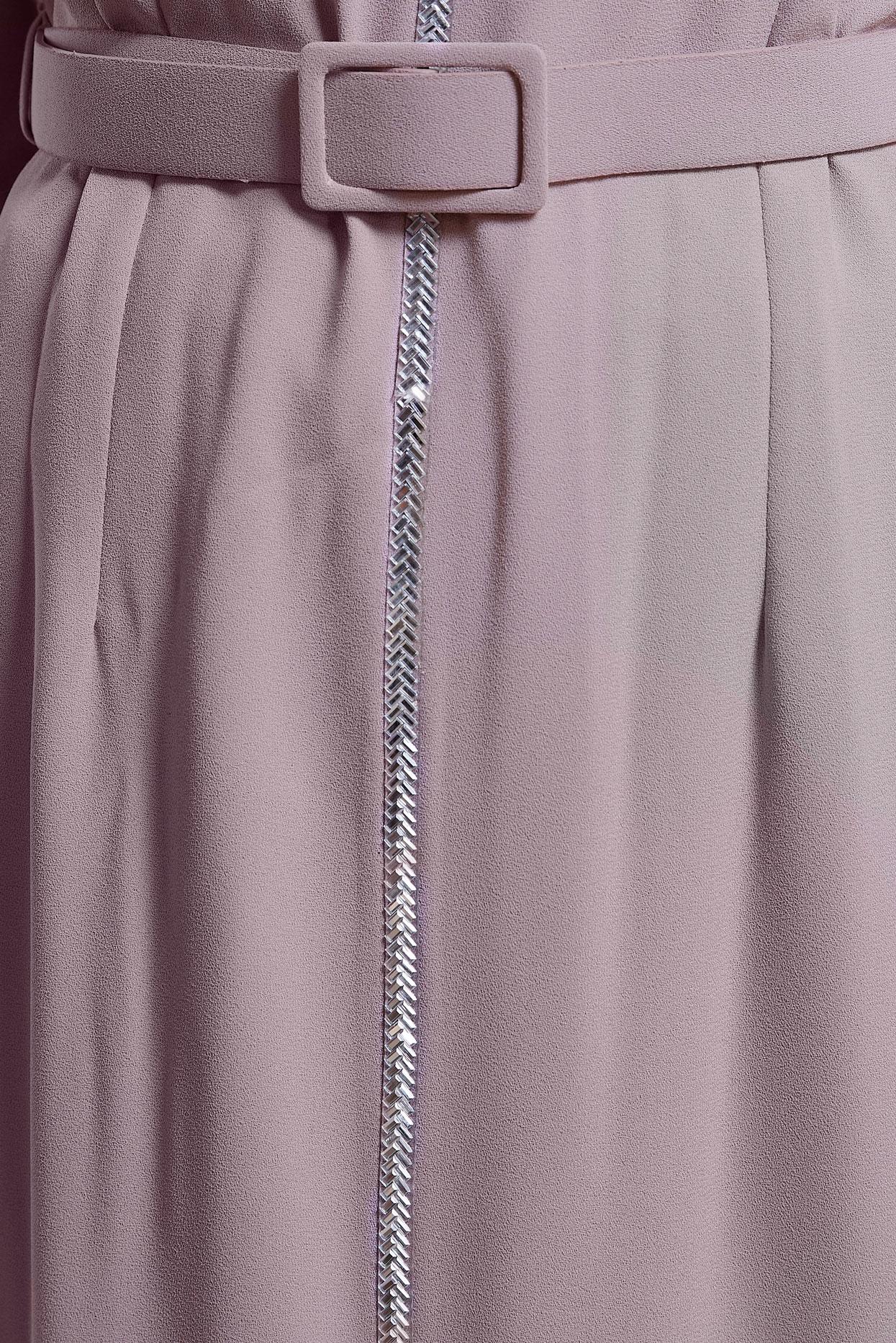 Tesettür giyim PEMBE KEMERLİ TAŞLI ELBİSE 41778