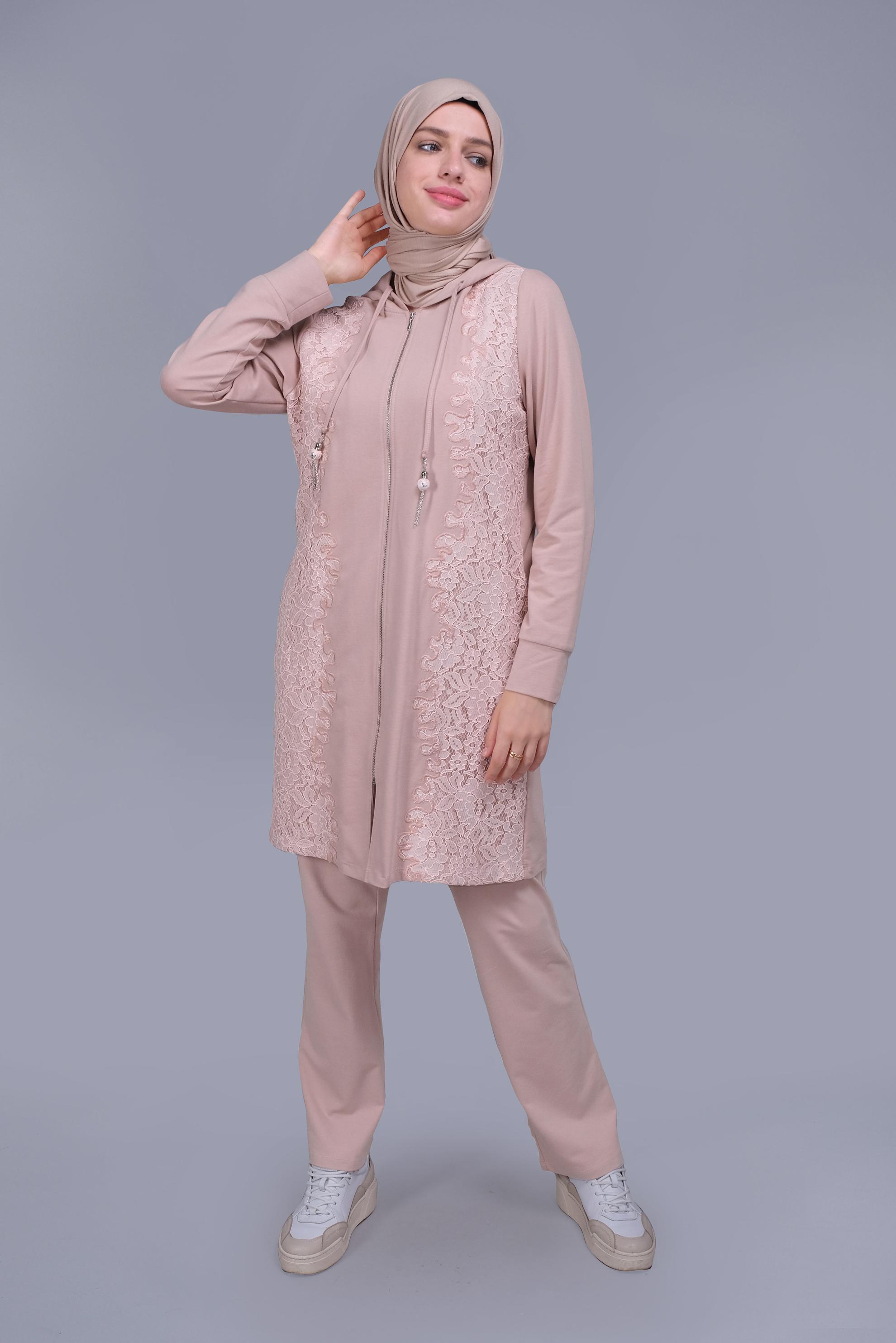 Hijab clothing POWDER COTTON TRACK SUIT 41460  
