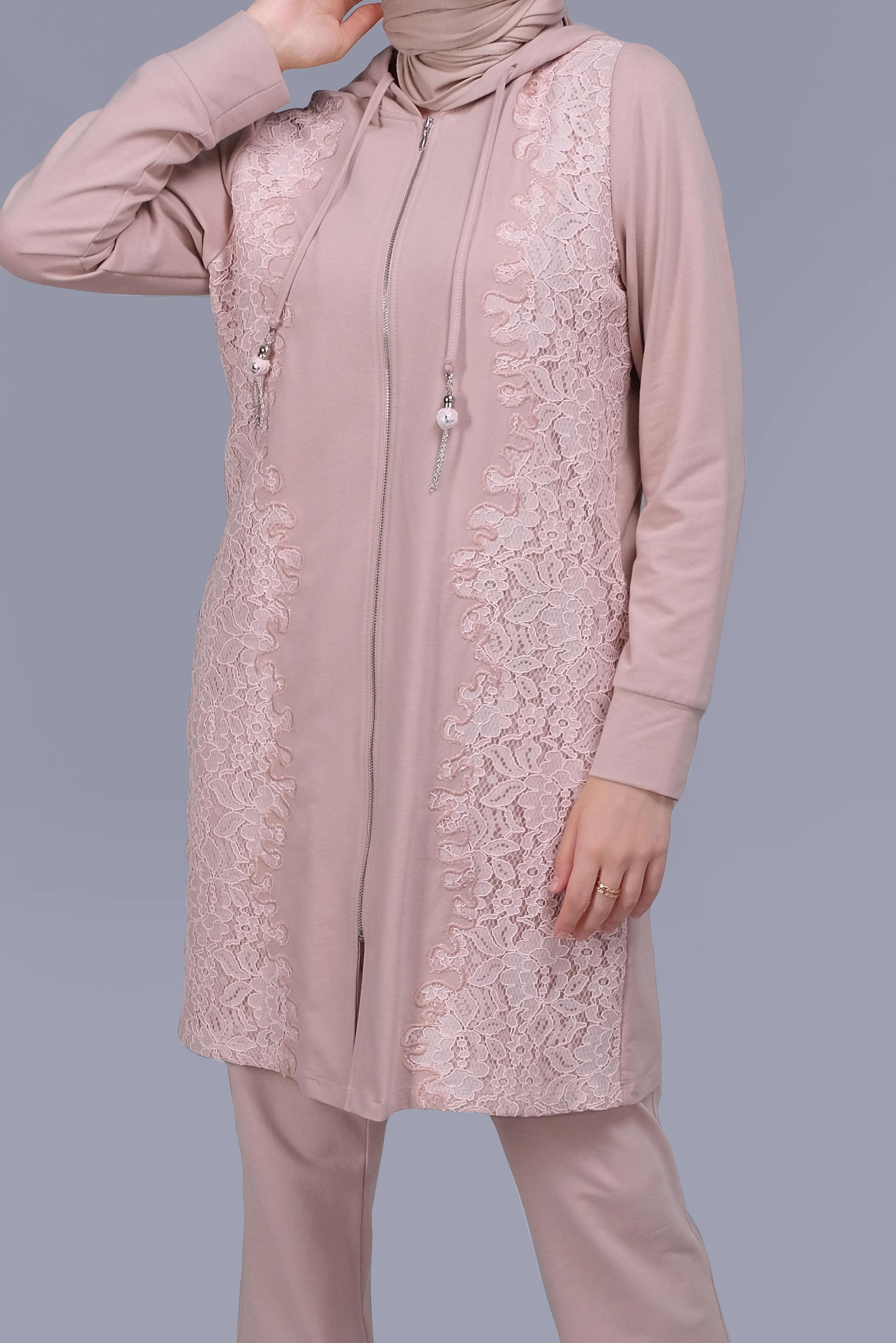 Hijab clothing POWDER COTTON TRACK SUIT 41460  