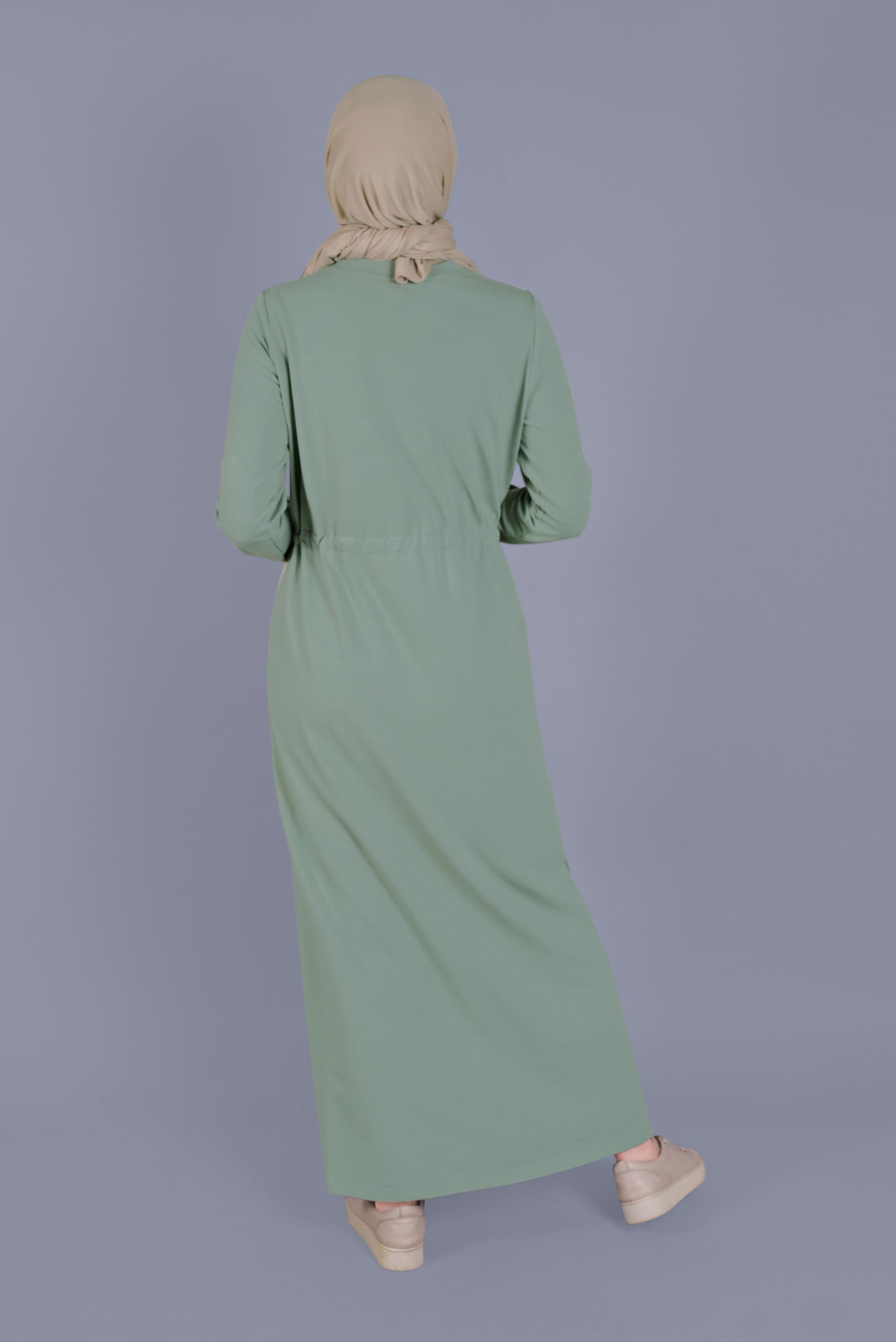 Vêtements hijab VERT ROBE DE SURVÊTEMENT 41481 