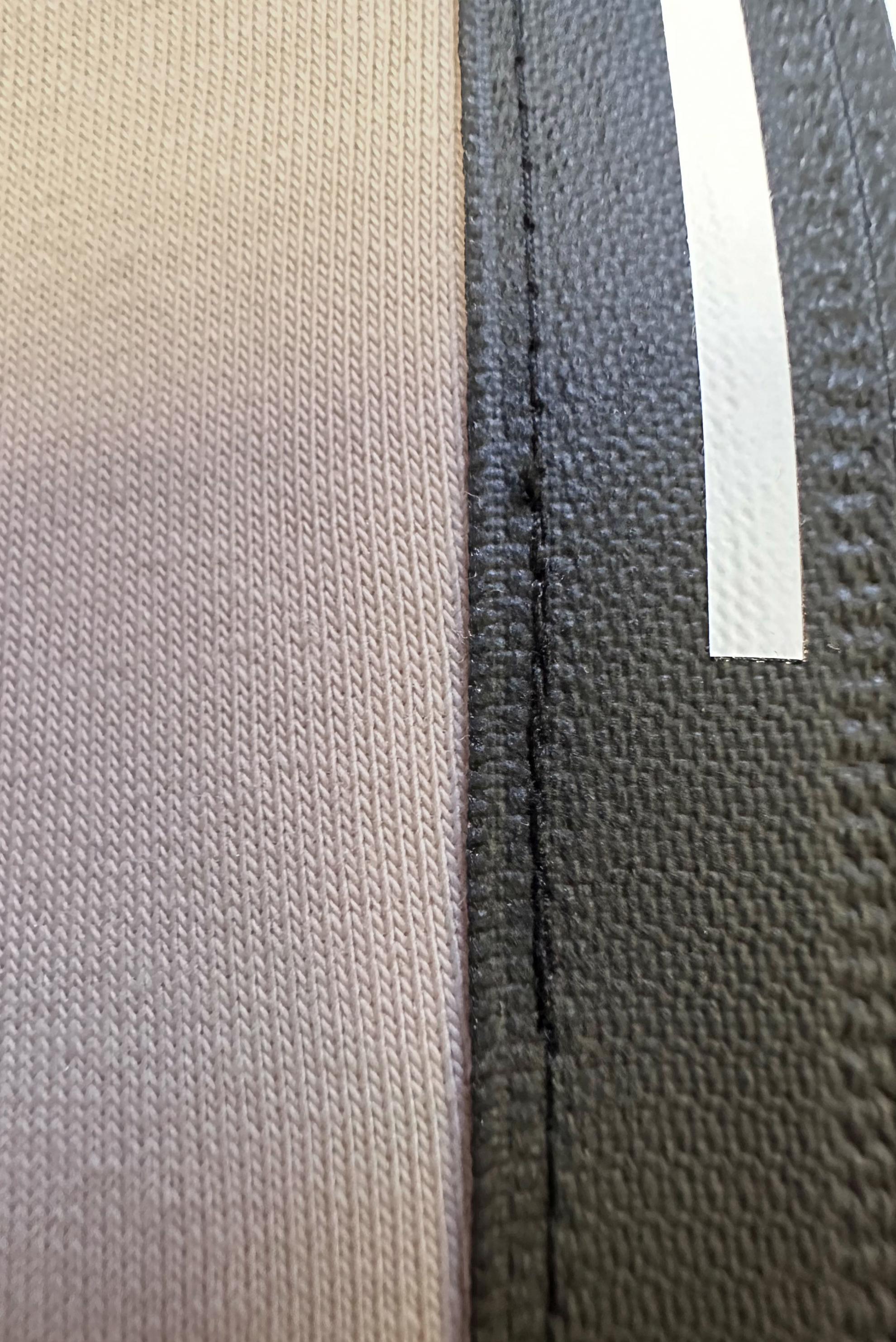 Tesettür giyim BEJ ASİMETRİK KESİMLİ KAPÜŞONLU EŞOFMAN TUNİK 41517