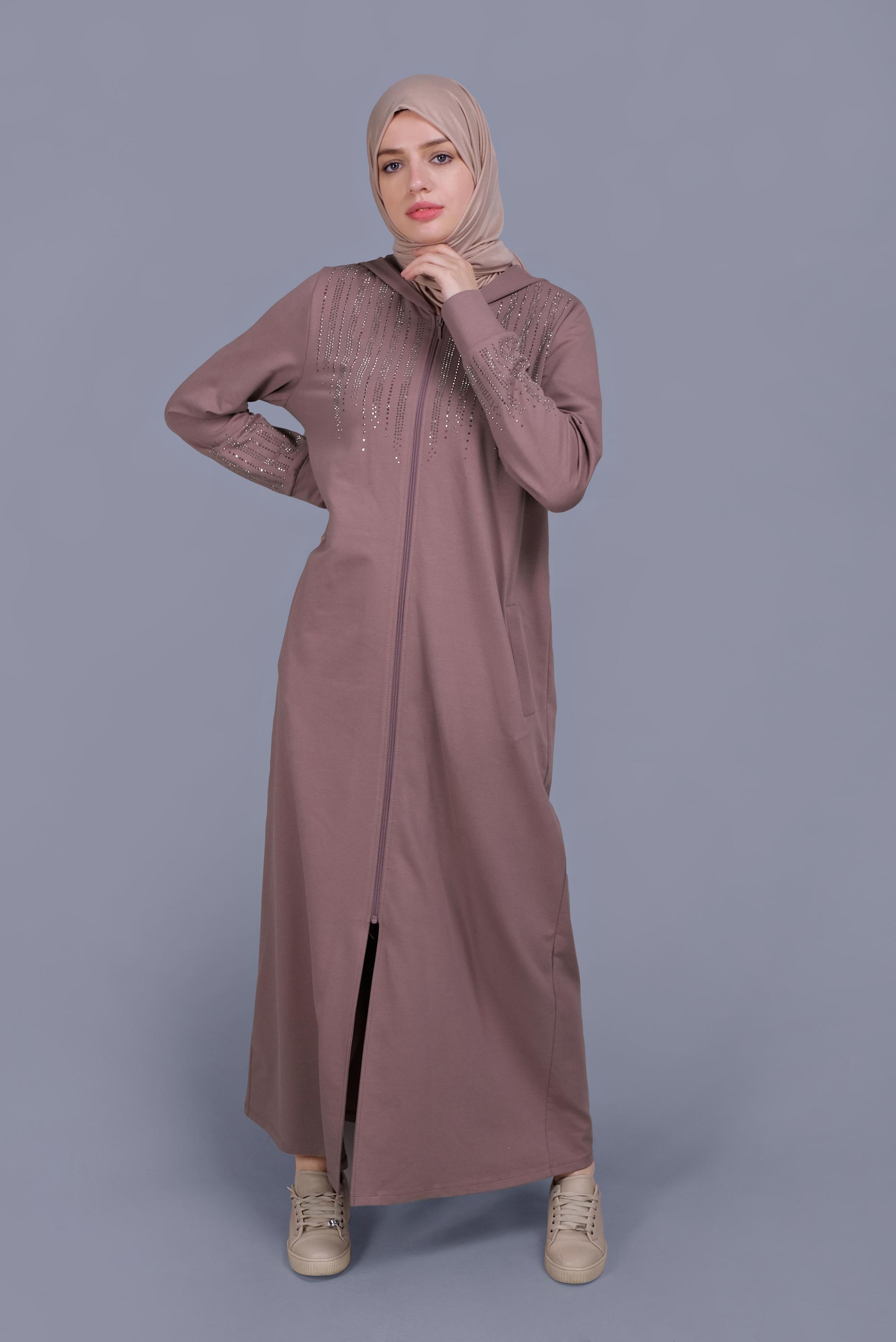 Vêtements hijab ROSE TUNIQUE DE SURVÊTEMENT IMPRIMÉ PIERRE 41653