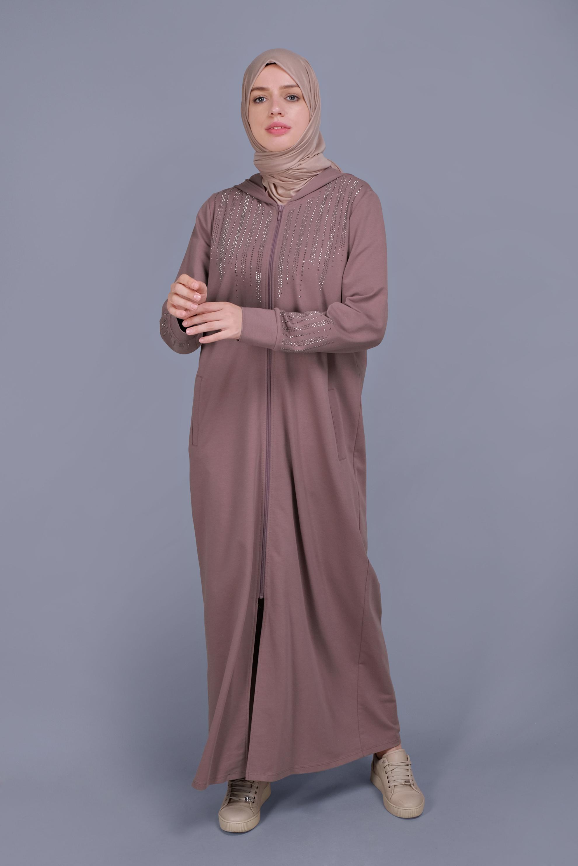 Vêtements hijab ROSE TUNIQUE DE SURVÊTEMENT IMPRIMÉ PIERRE 41653