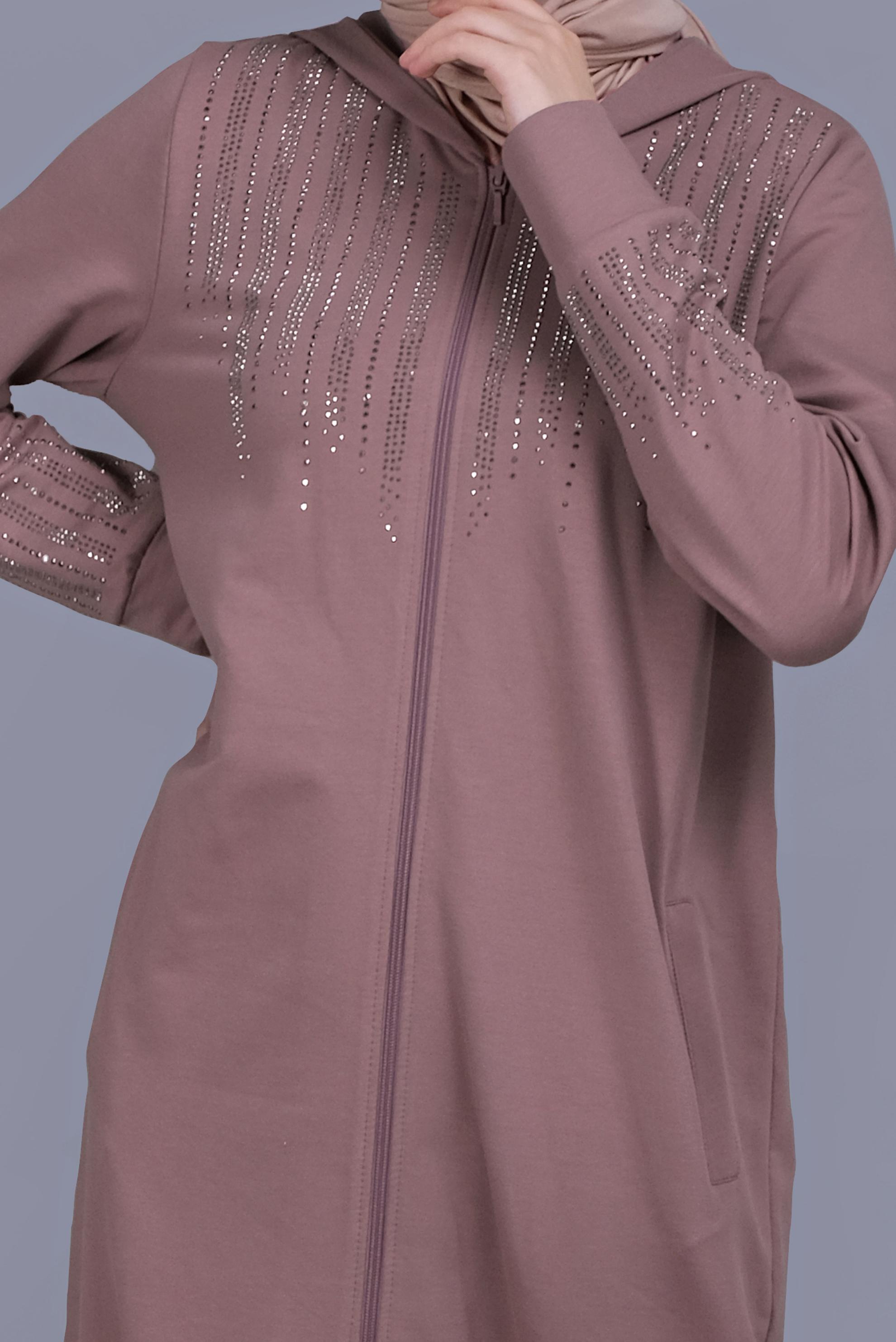 Vêtements hijab ROSE TUNIQUE DE SURVÊTEMENT IMPRIMÉ PIERRE 41653