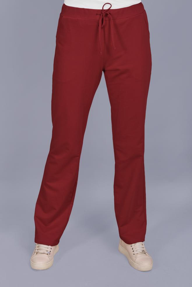 Tesettür giyim KIRMIZI BELİ BAĞCIKLI EŞOFMAN ALTI 70100  - ALVİNA