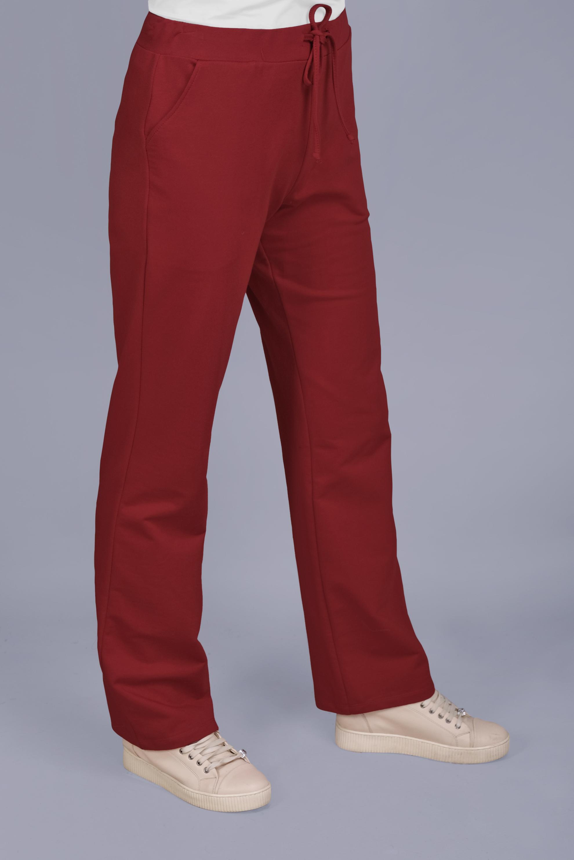 Vêtements hijab ROUGE PANTALON EN COTON 70100 