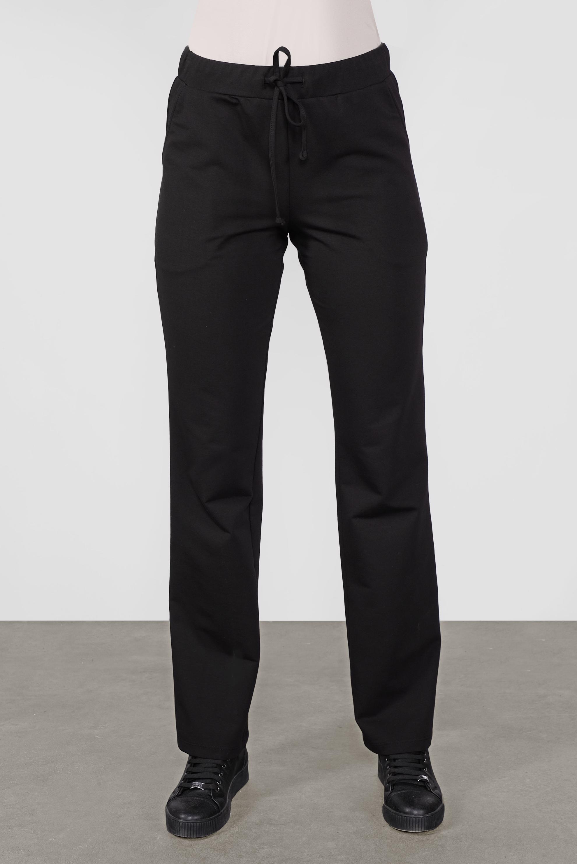 Tesettür giyim SİYAH PAMUKLU BAĞCIKLI  EŞOFMAN ALTI 70142 