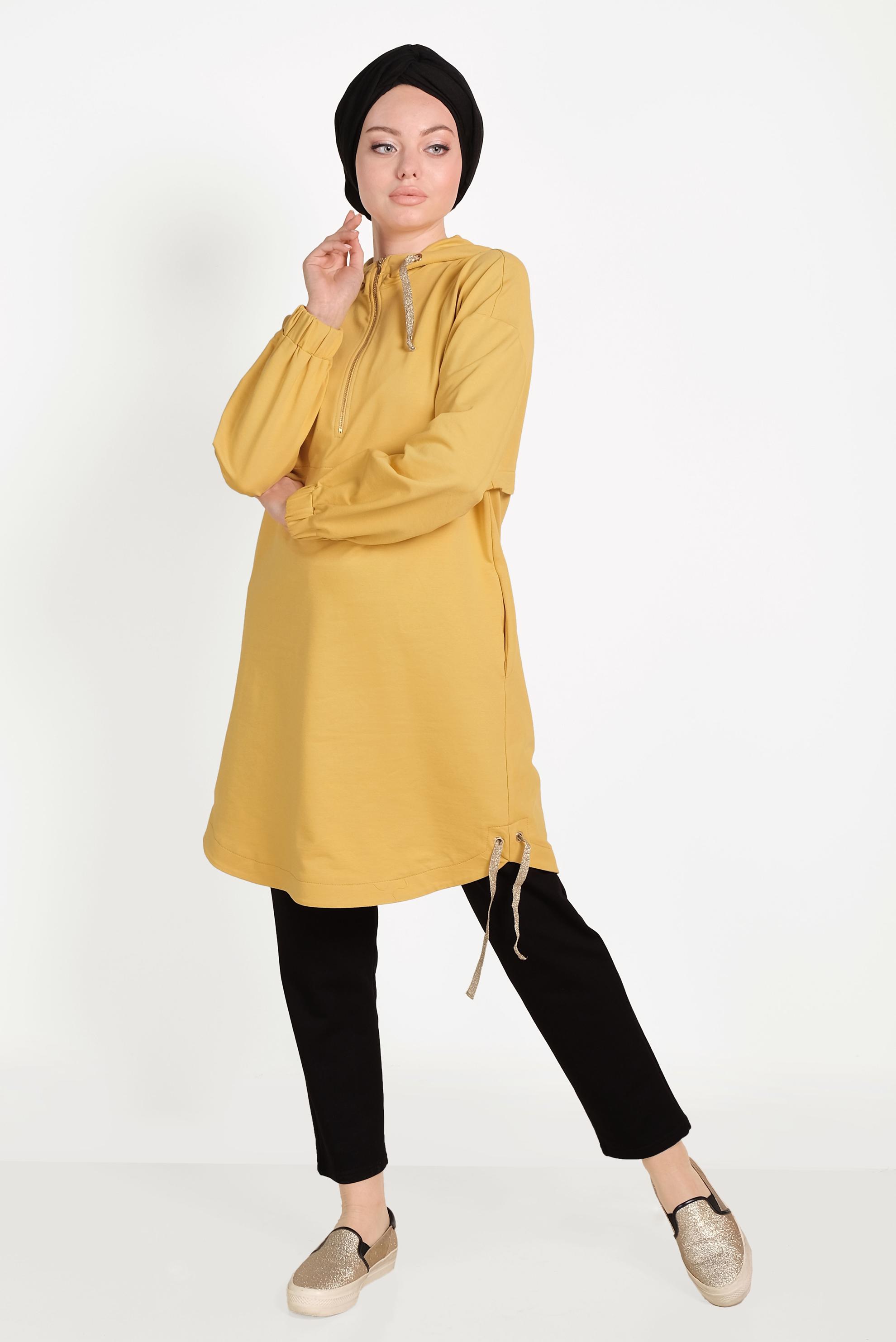 Hijab clothing BLACK POCKET SWEATPANTS 70194 