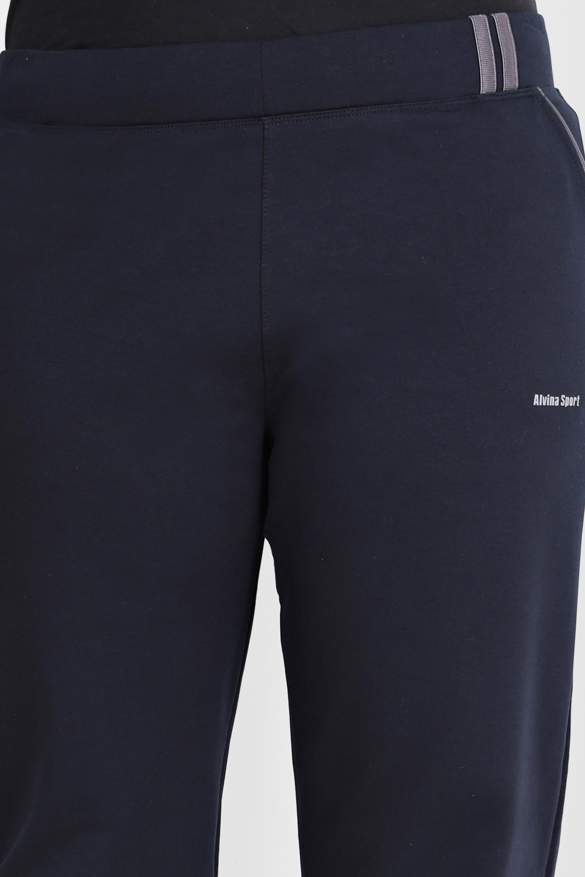 Tesettür giyim LACİVERT YAZI DETAYLI ALT EŞOFMAN 70195 