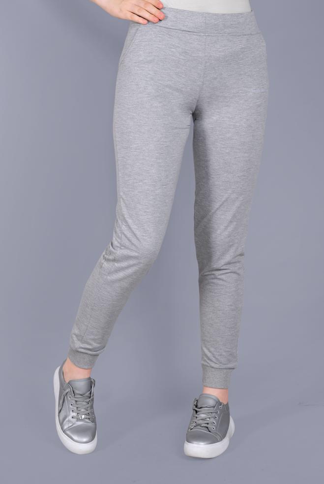Hijab clothing GREY TRACKSUIT PANTS 70197 - ALVİNA