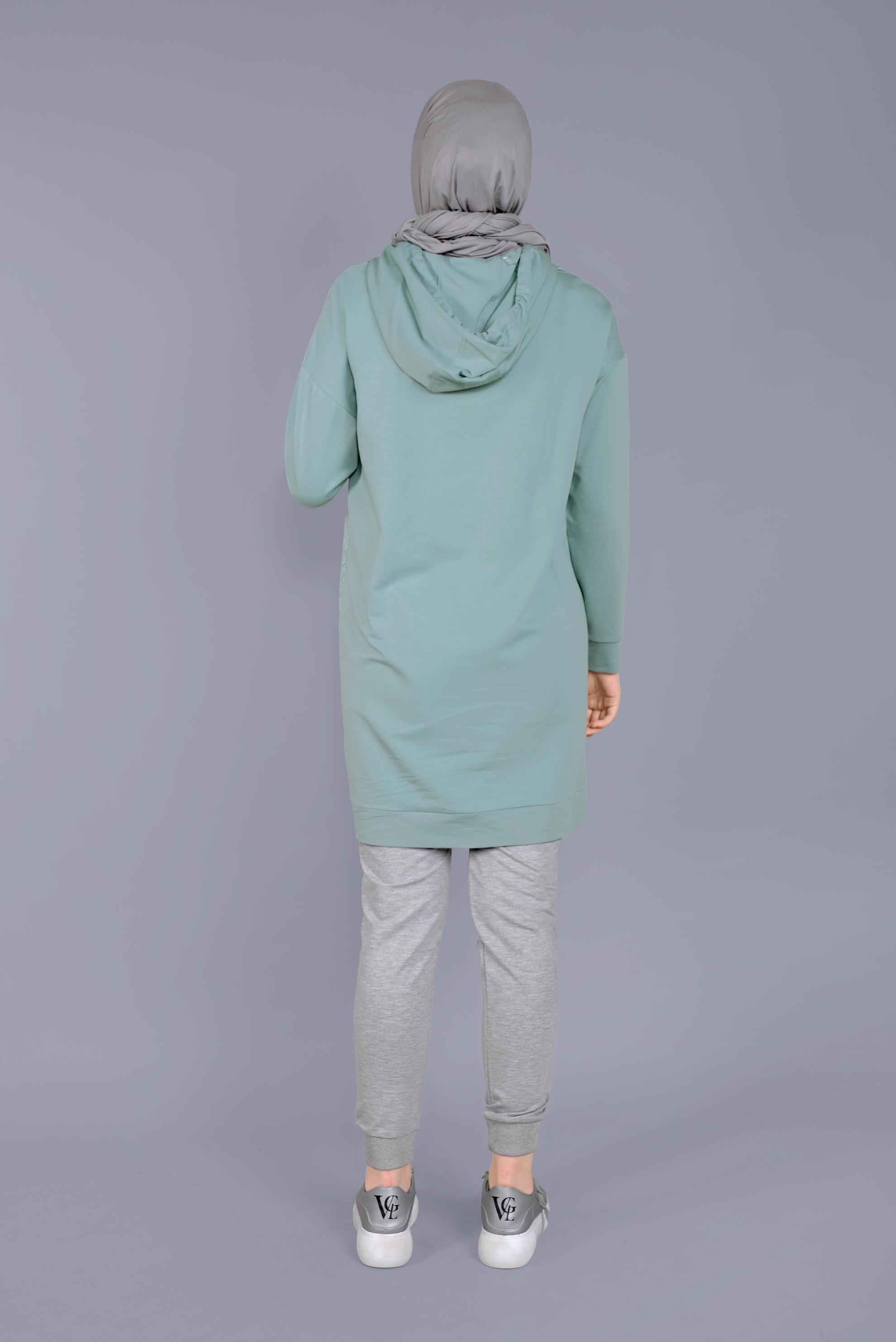 Hijab clothing GREY TRACKSUIT PANTS 70197