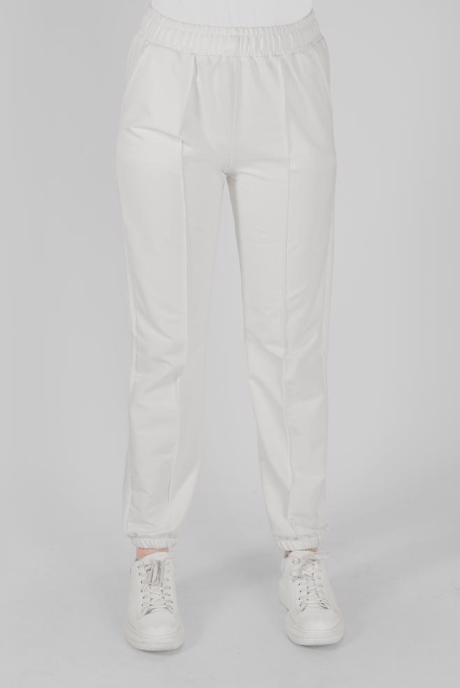 Hijab clothing WHITE SWEATPANTS 70198  - ALVİNA