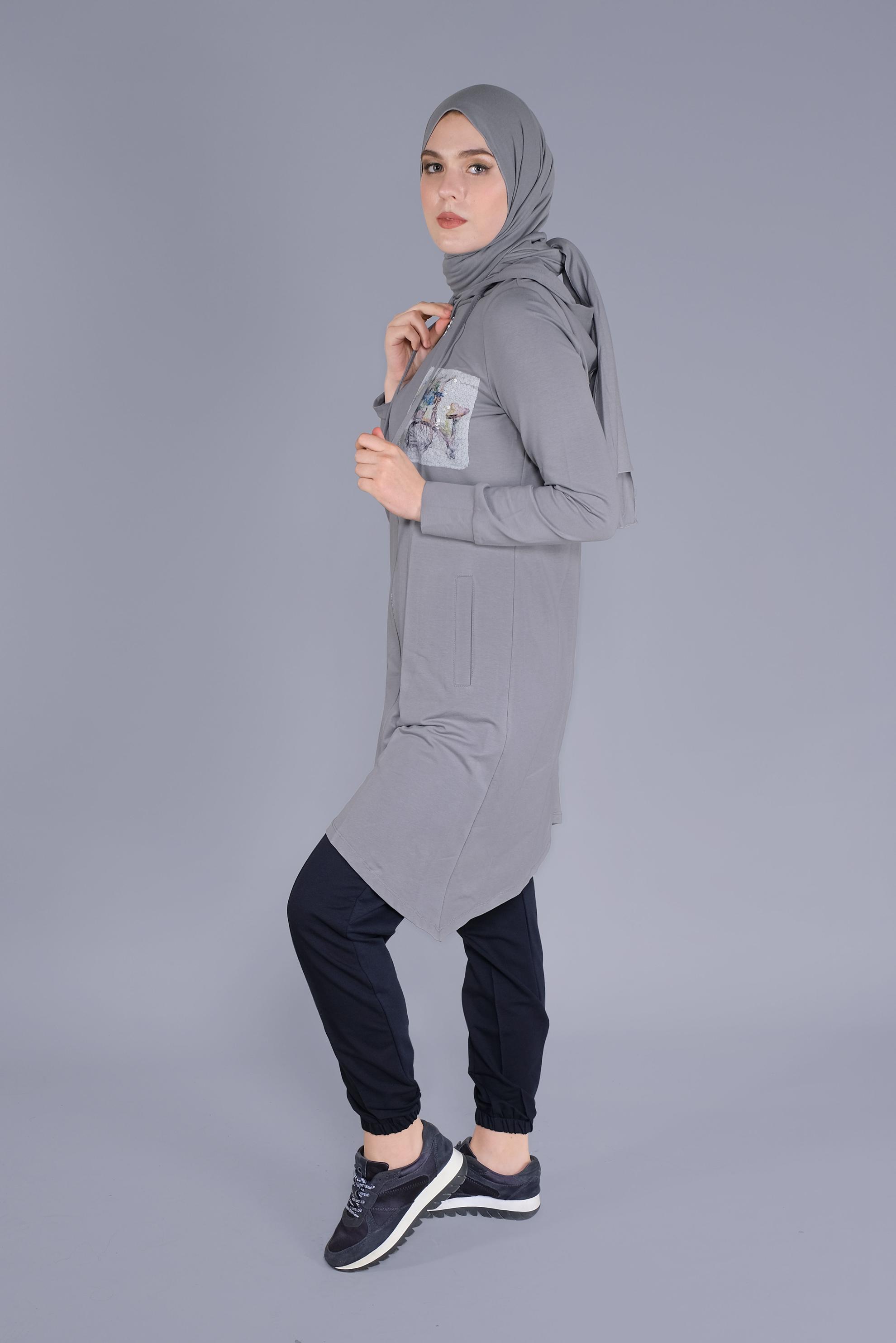 Hijab clothing NAVY BLUE SWEATPANTS 70198 